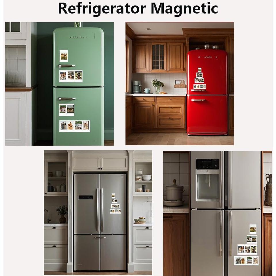 Marcos Magnéticos Acrílicos OrgaNeat para Instax Mini - Set de 4