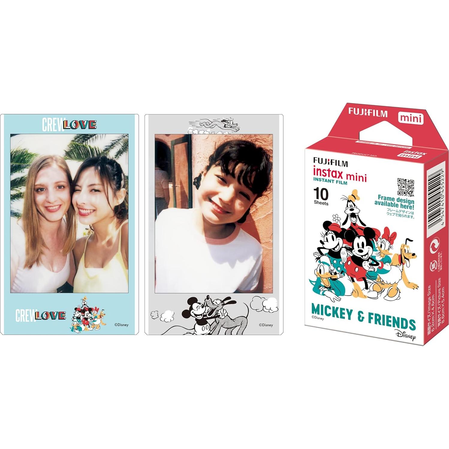 Película Instantánea Fujifilm 10 Pcs Mickey y Amigos