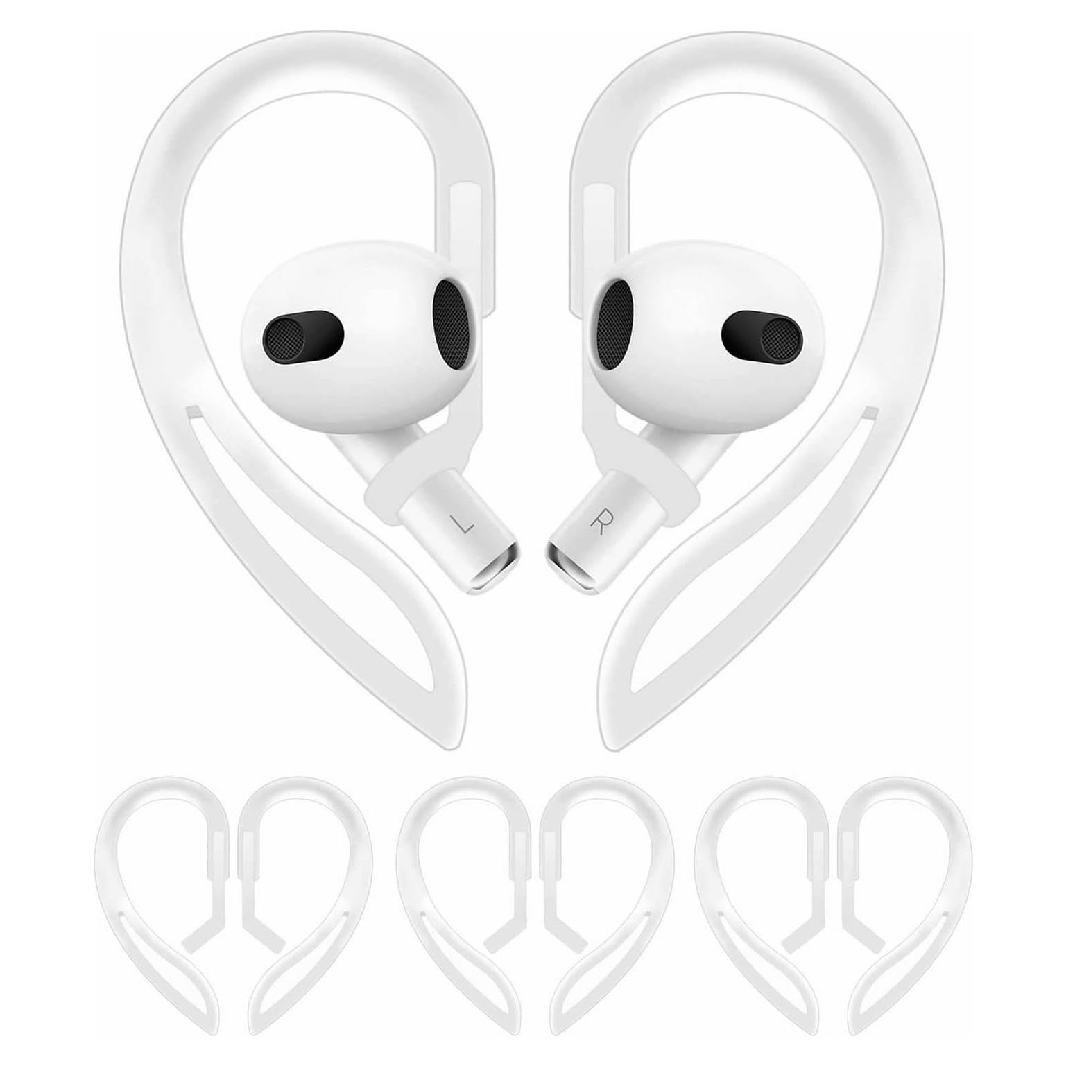 Ganchos para Orejas IiEXCEL Ajustables Antideslizantes AirPods