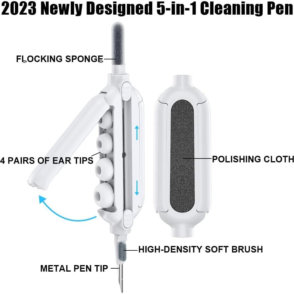 Kit de Limpieza SAYAFAN para AirPods Pro y Pro 2 - 4 Puntas