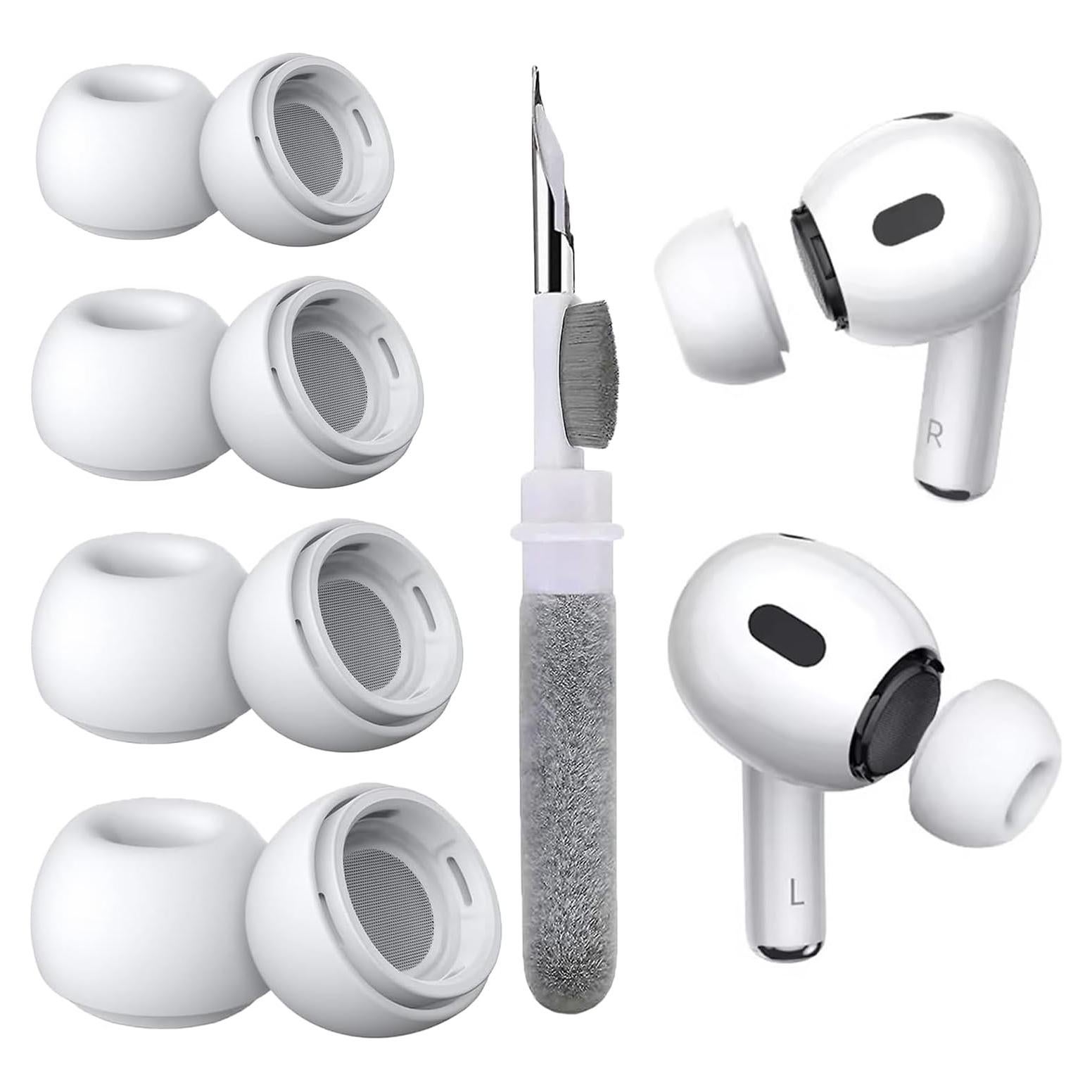Puntas de Silicona para AirPods Pro Vykyntow - 4 Pares XS/S/M/L