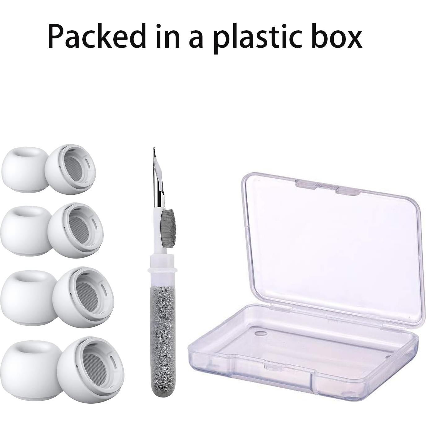 Puntas de Silicona para AirPods Pro Vykyntow - 4 Pares XS/S/M/L