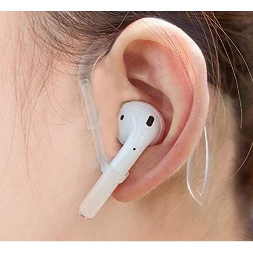 Ganchos para Orejas ALXCD para AirPods - 2 Pares TPU y Silicona