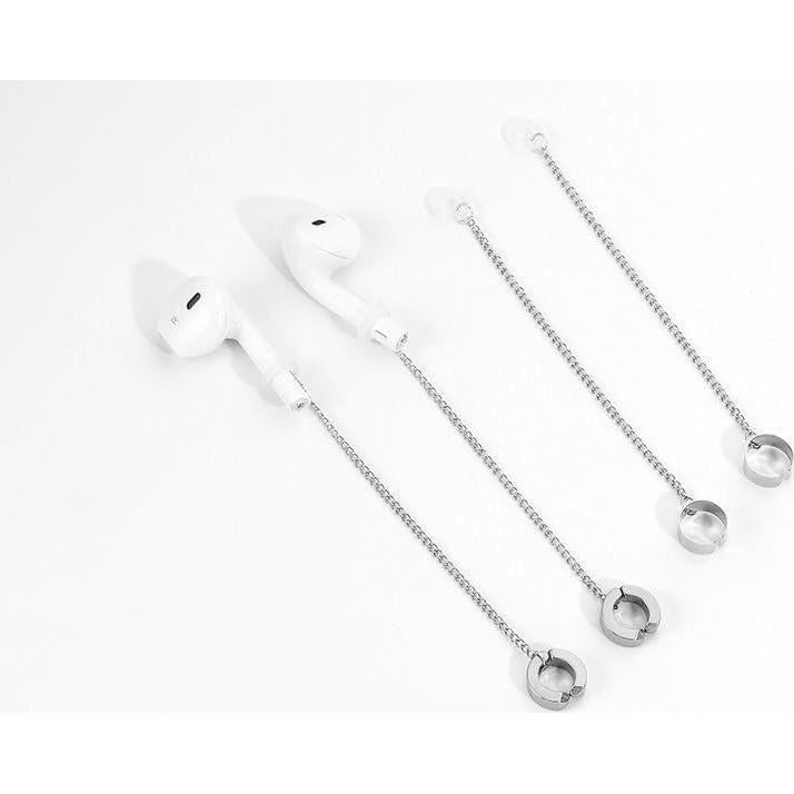4 Pares de Correas Antipérdida para Auriculares Inalámbricos