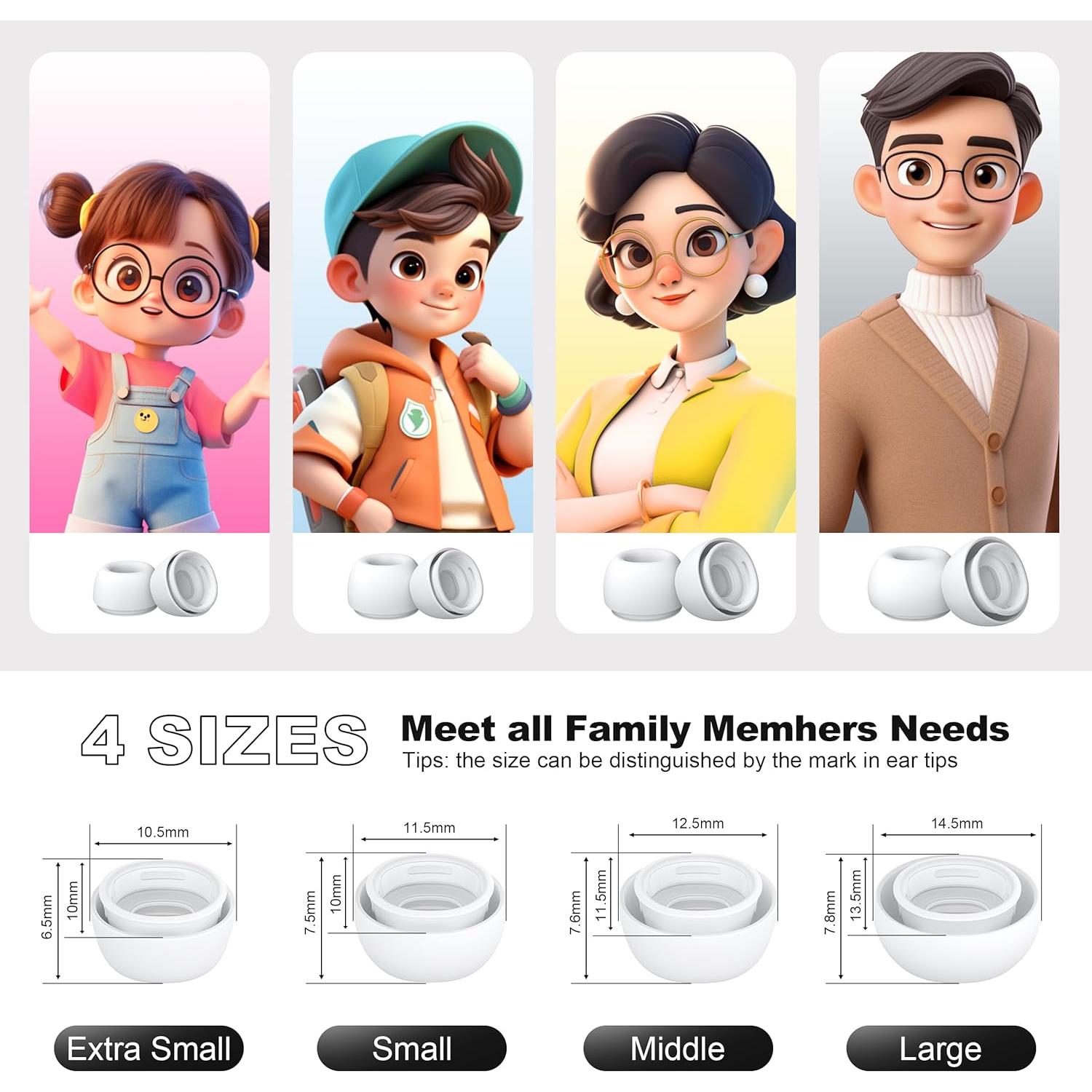 Estuche para AirPods Pro 2da Gen + Kit de Limpieza R-fun