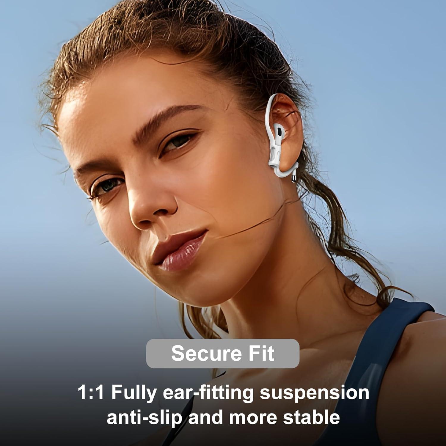 Ganchos Ajustables Haireca para AirPods Pro y Generaciones 1-4