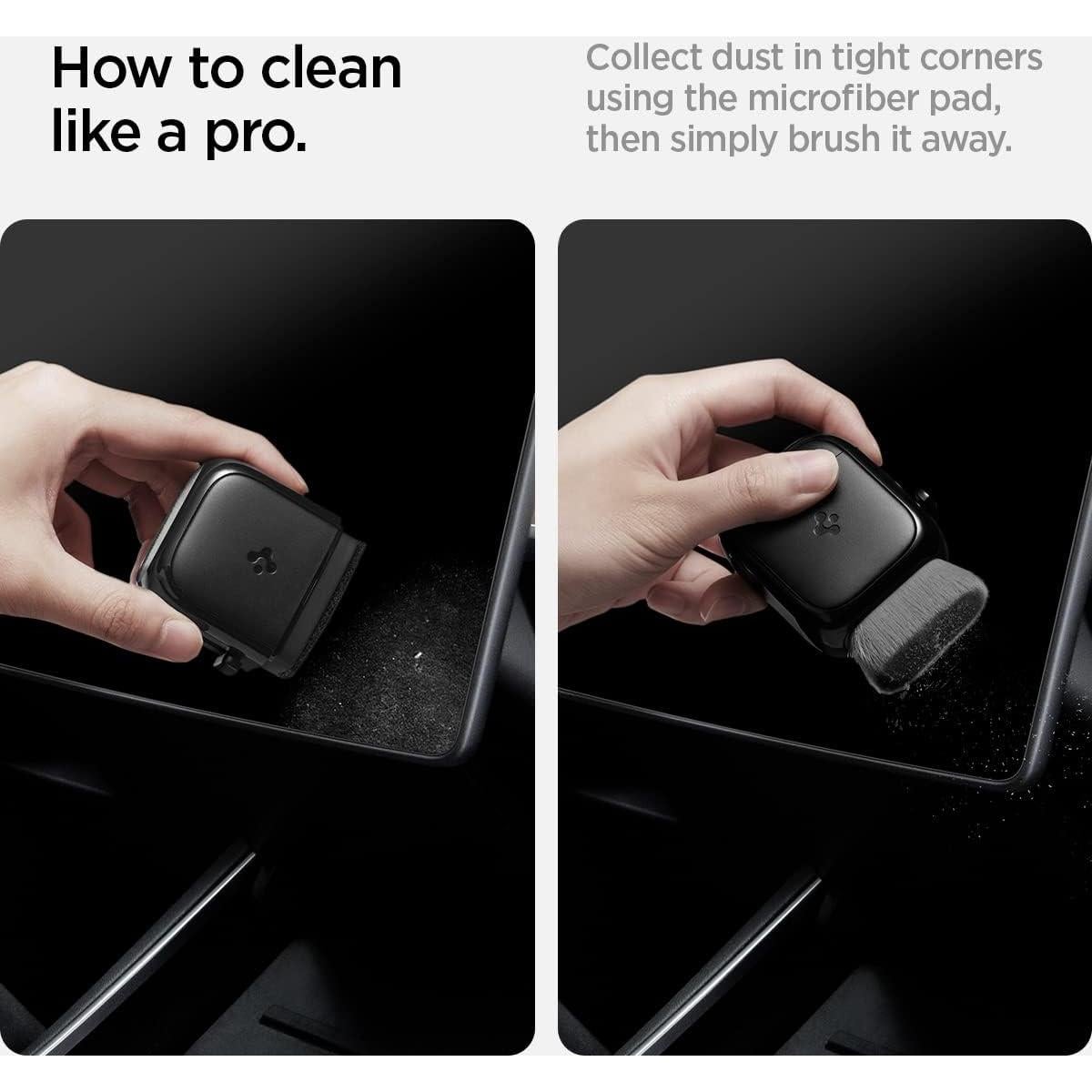 Limpiador de Pantallas Spigen EZ Slide & Brush para Tesla y Dispositivos