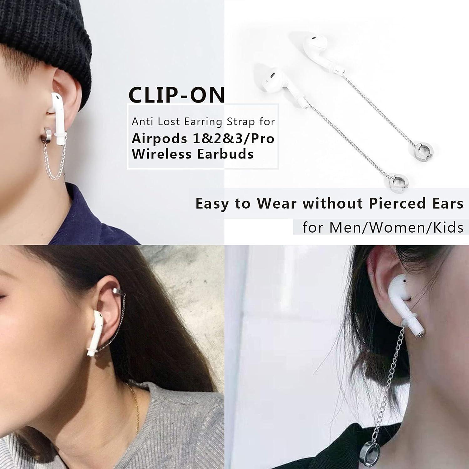 Pendientes Clip para AirPods Pro NILSTOREY - Anticaída, Unisex