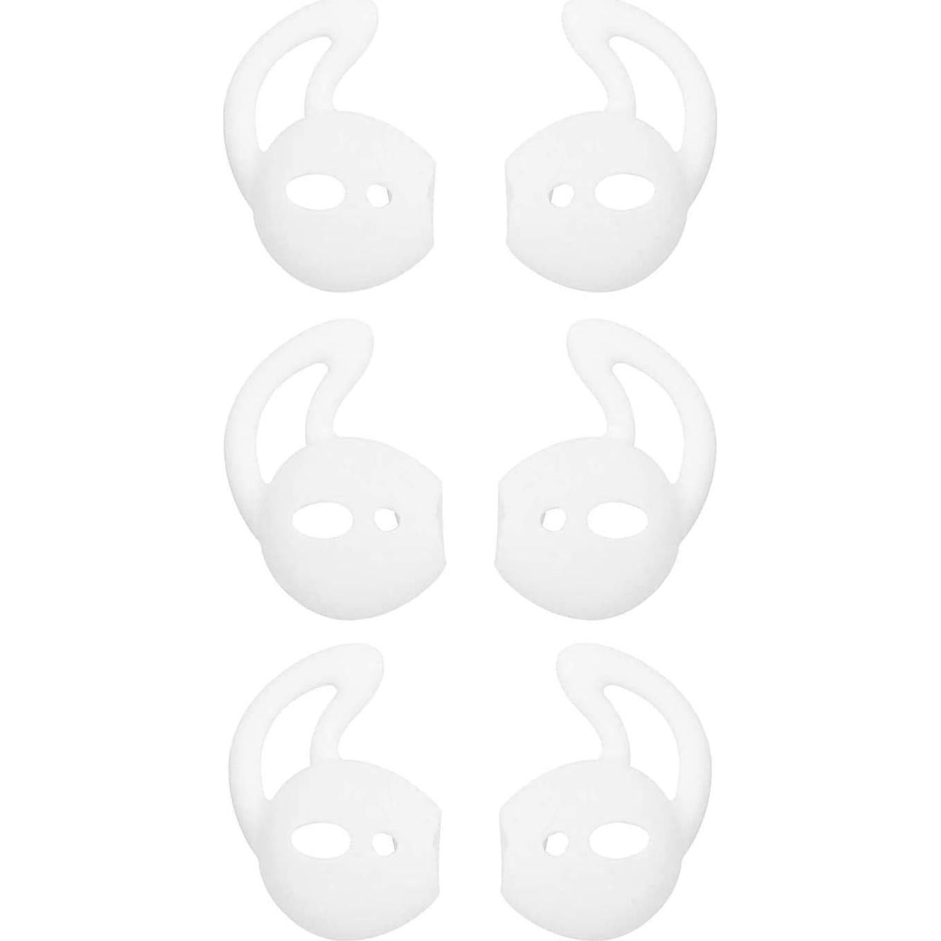 Ganchos Antideslizantes para AirPods BLLQ - 3 Pares Blanco