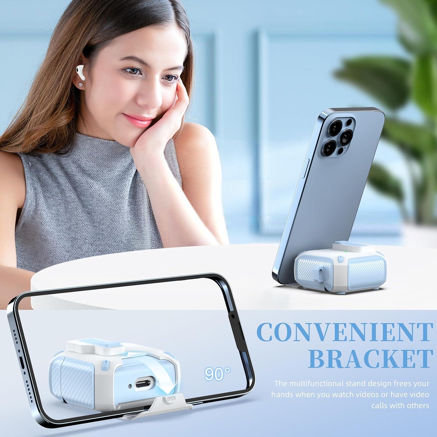 Funda para AirPods 4ta Generación MHYALUDO MagSafe Negro/Blanco