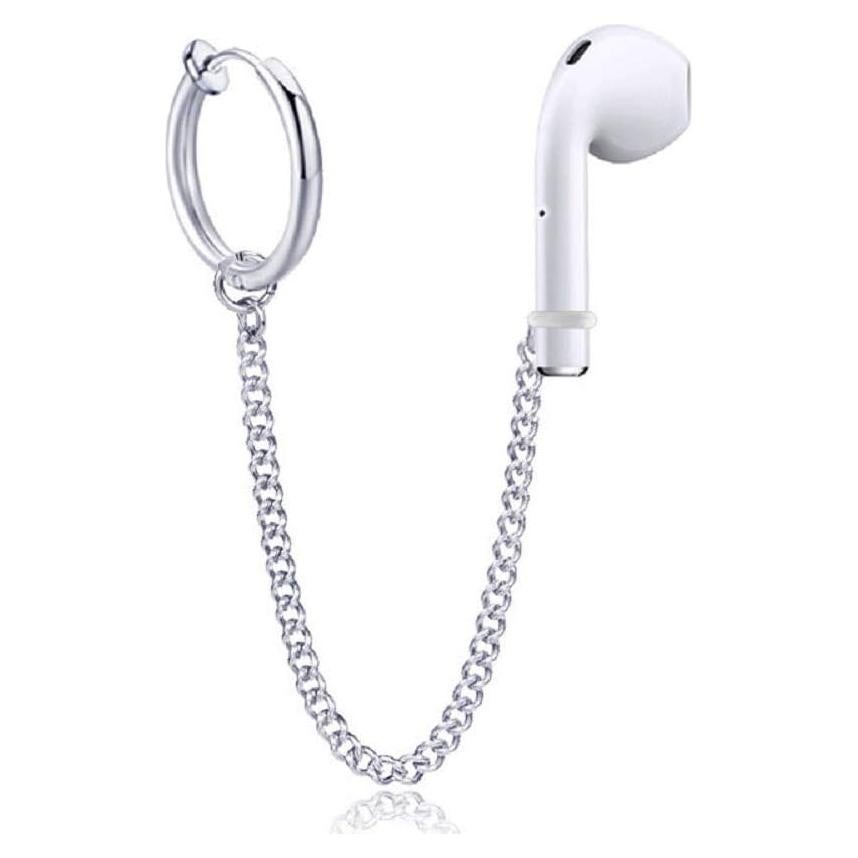 Soporte de Pendientes Inalámbrico Mansheng para AirPods - Acero Inoxidable