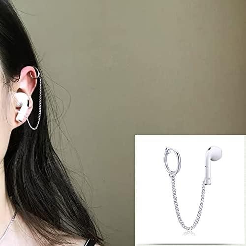 Soporte de Pendientes Inalámbrico Mansheng para AirPods - Acero Inoxidable