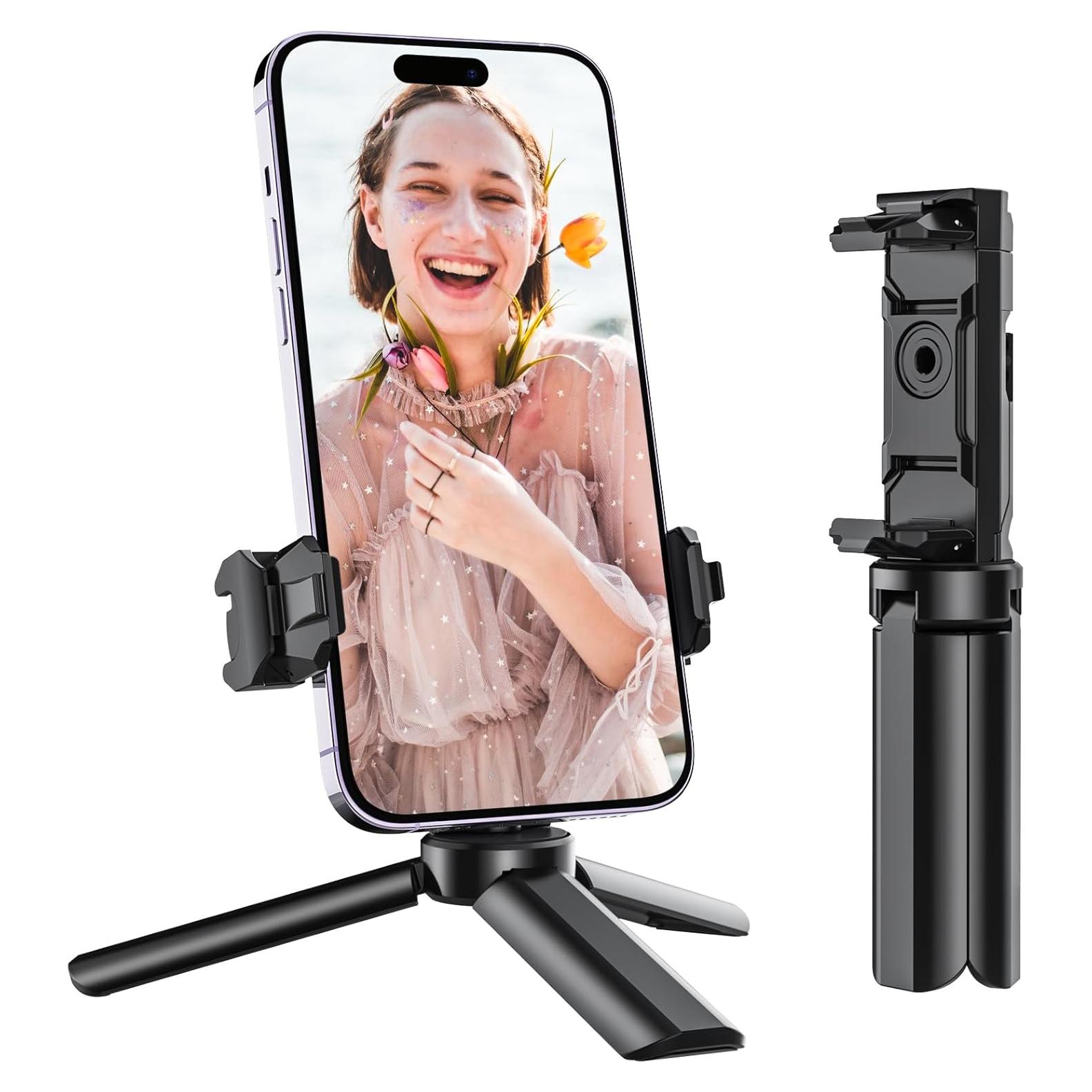 Mini Trípode Anozer 3 en 1 con Soporte Universal para Teléfono