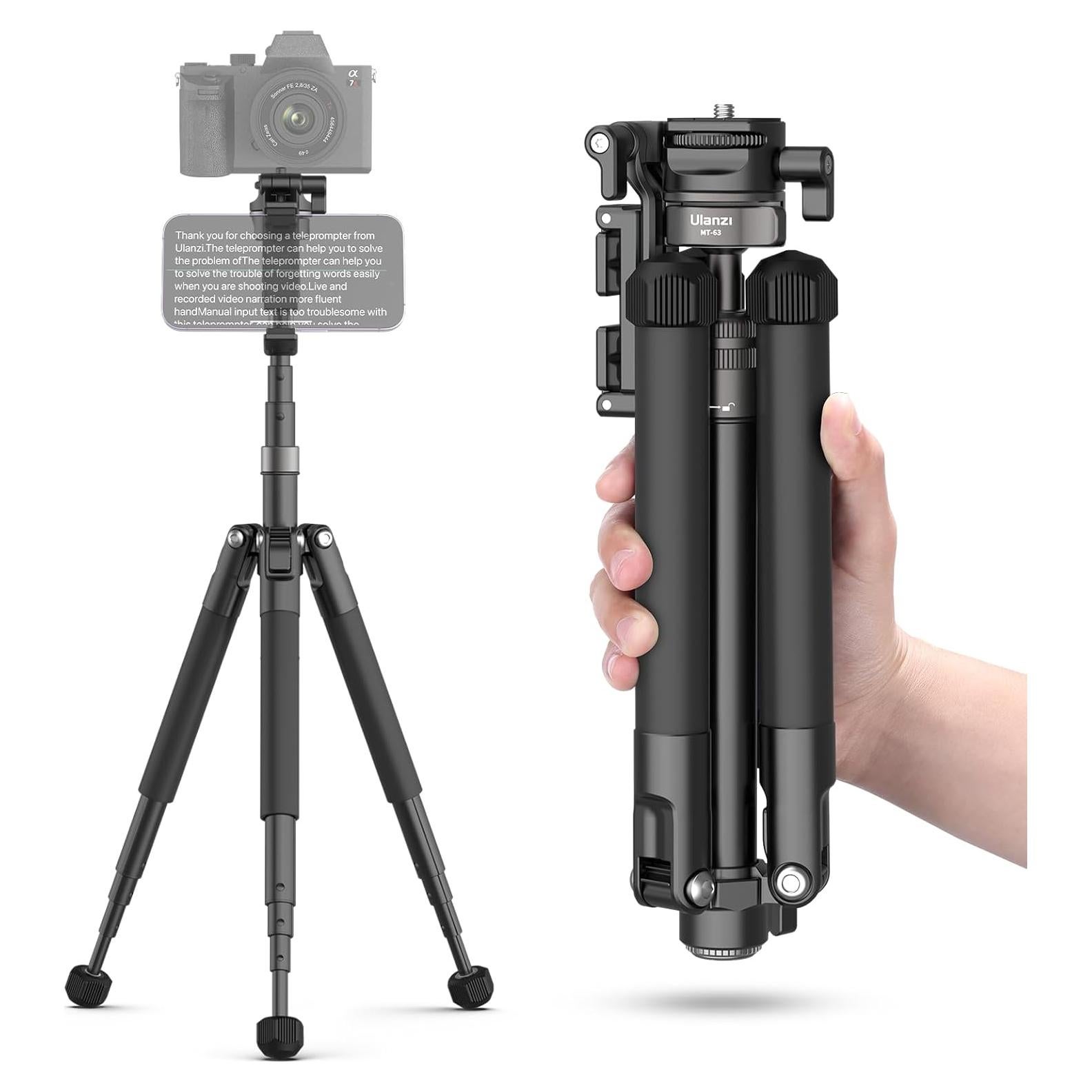 Trípode Mini ULANZI MT-63 Plegable 57" Aluminio 5kg