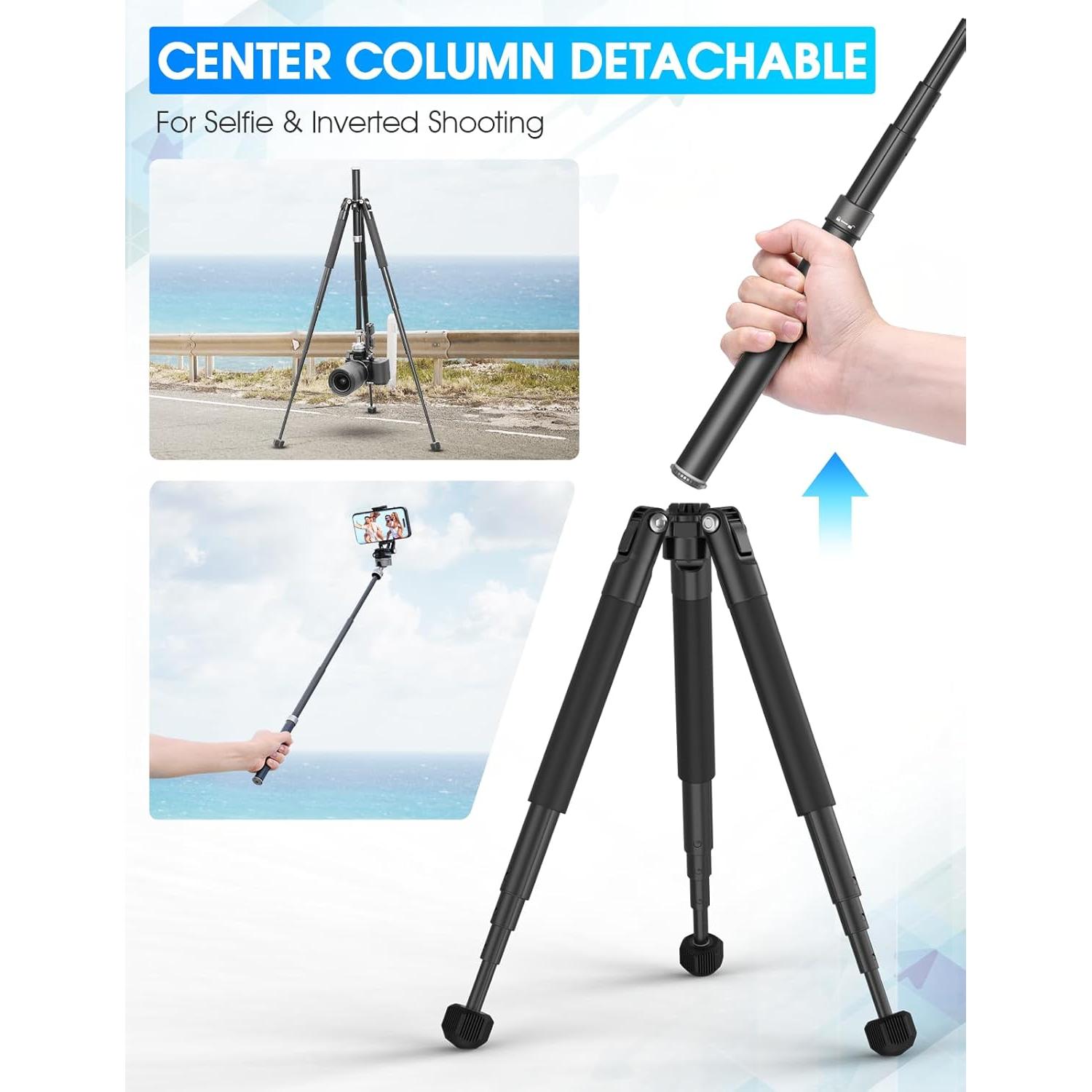 Trípode Mini ULANZI MT-63 Plegable 57" Aluminio 5kg