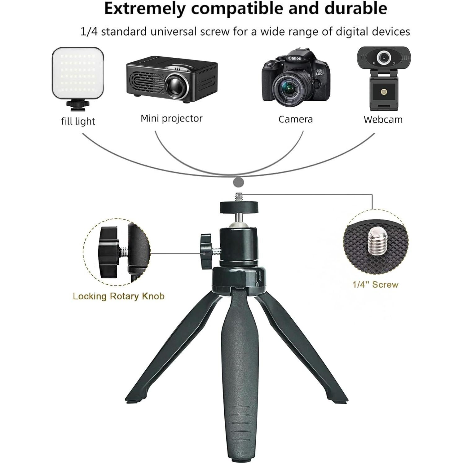 Mini trípode PANTWOO pt-101 para cámaras y proyectores