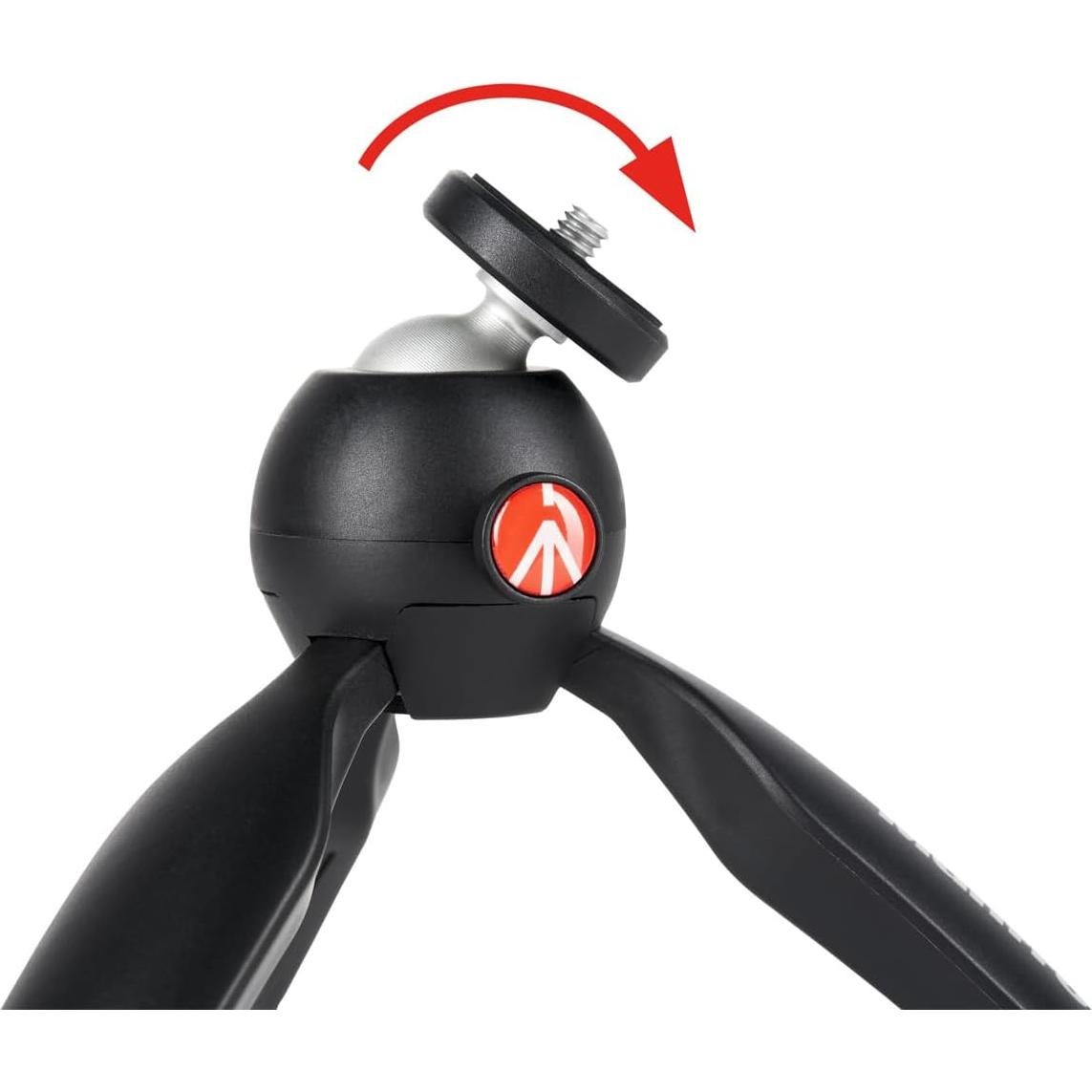 Trípode de Mesa Manfrotto PIXI Mini Aluminio Negro 1kg