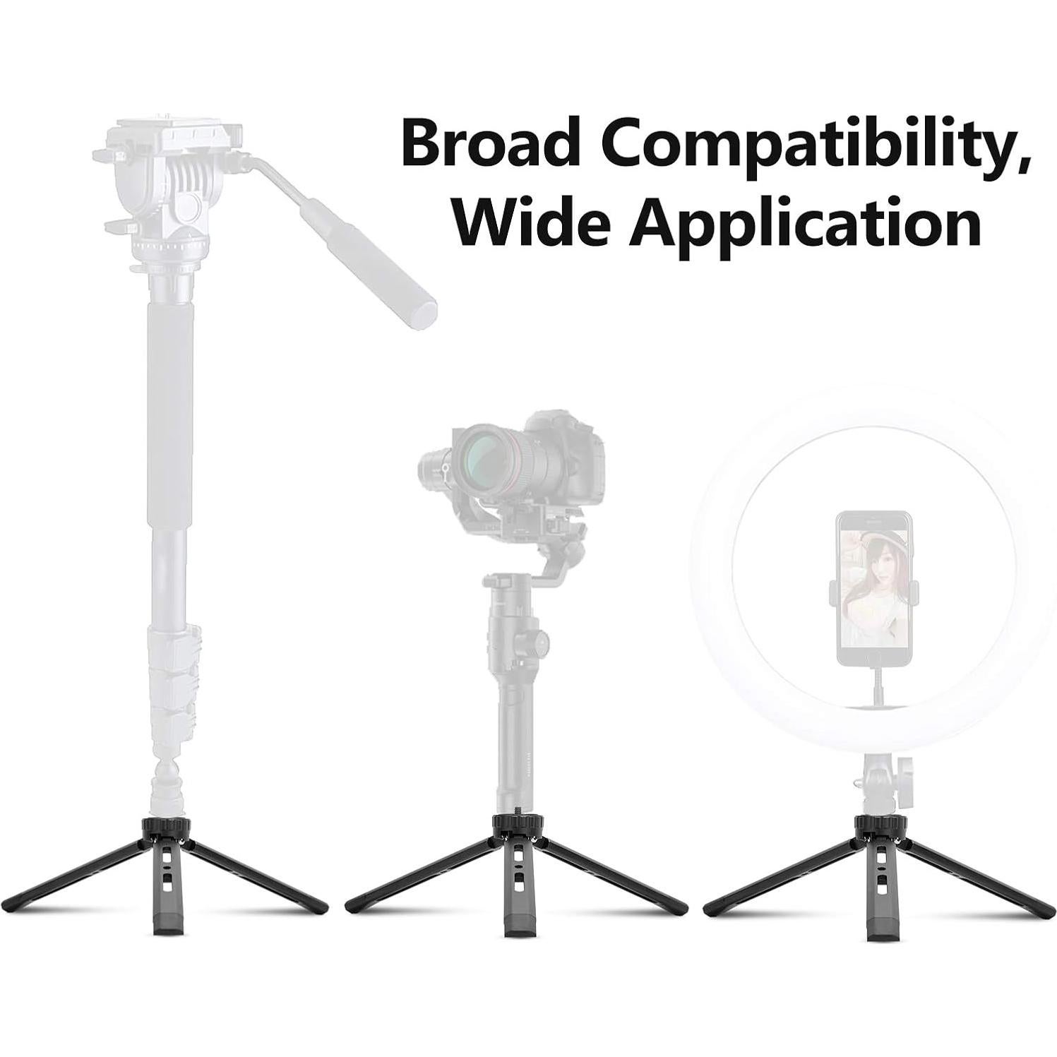 Trípode Mini de Metal Andoer para Cámara DSLR y Proyector