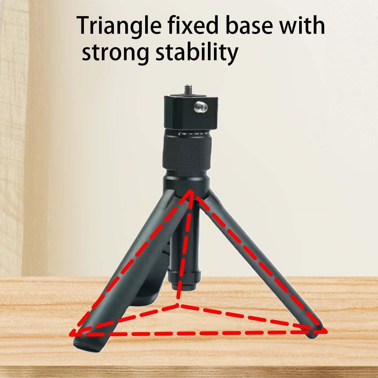 Adjustable Foldable Tripod Bullet Aluminum Alloy Perfect for Insta360 X3,ONE RS,GO 2,ONE X2,ONE R,ONE X,ONE Multi-Functional Tabletop Fold Tripod