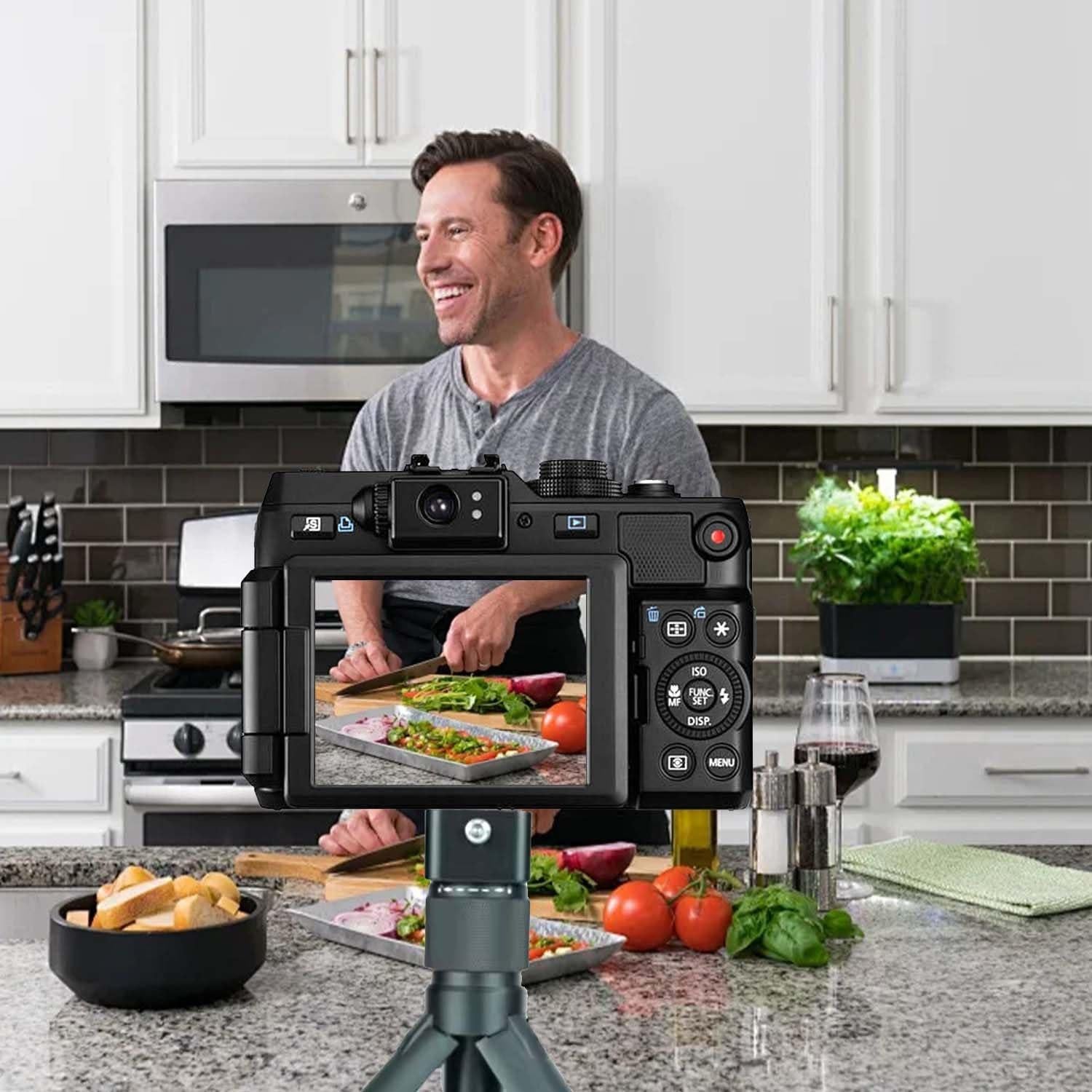 Adjustable Foldable Tripod Bullet Aluminum Alloy Perfect for Insta360 X3,ONE RS,GO 2,ONE X2,ONE R,ONE X,ONE Multi-Functional Tabletop Fold Tripod