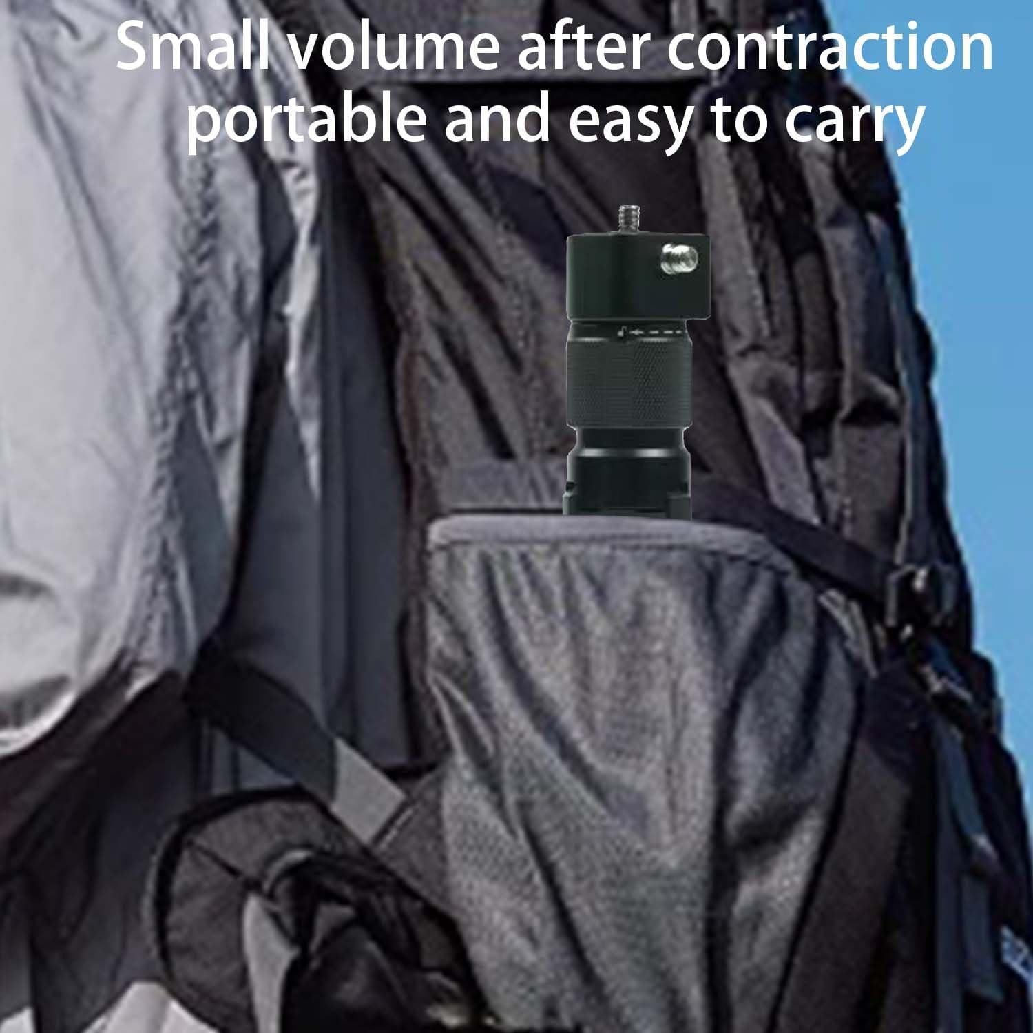 Adjustable Foldable Tripod Bullet Aluminum Alloy Perfect for Insta360 X3,ONE RS,GO 2,ONE X2,ONE R,ONE X,ONE Multi-Functional Tabletop Fold Tripod