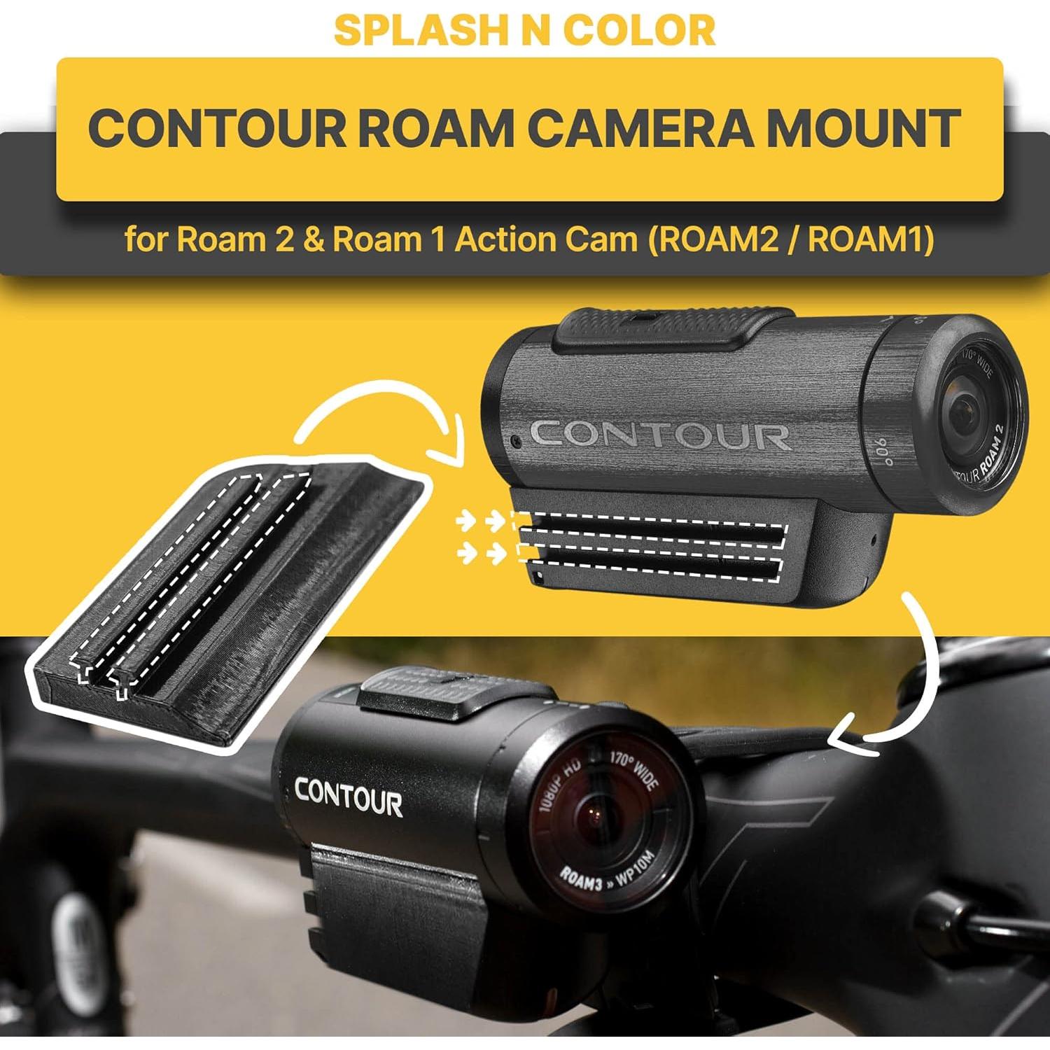 Soporte de Cámara Contour Roam 2 y 1 - Montaje Versátil y Duradero