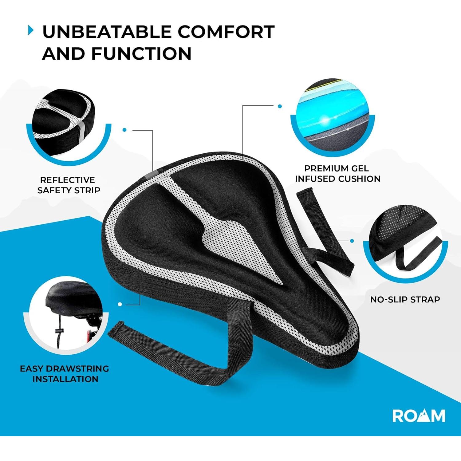 Funda de Cojín de Asiento Roam - Gel Impermeable para Bicicletas