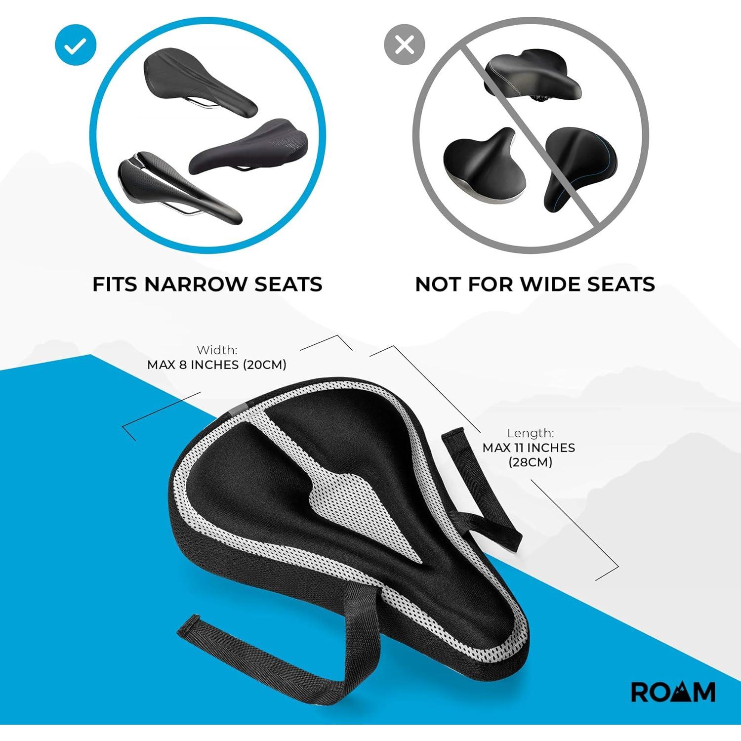 Funda de Cojín de Asiento Roam - Gel Impermeable para Bicicletas