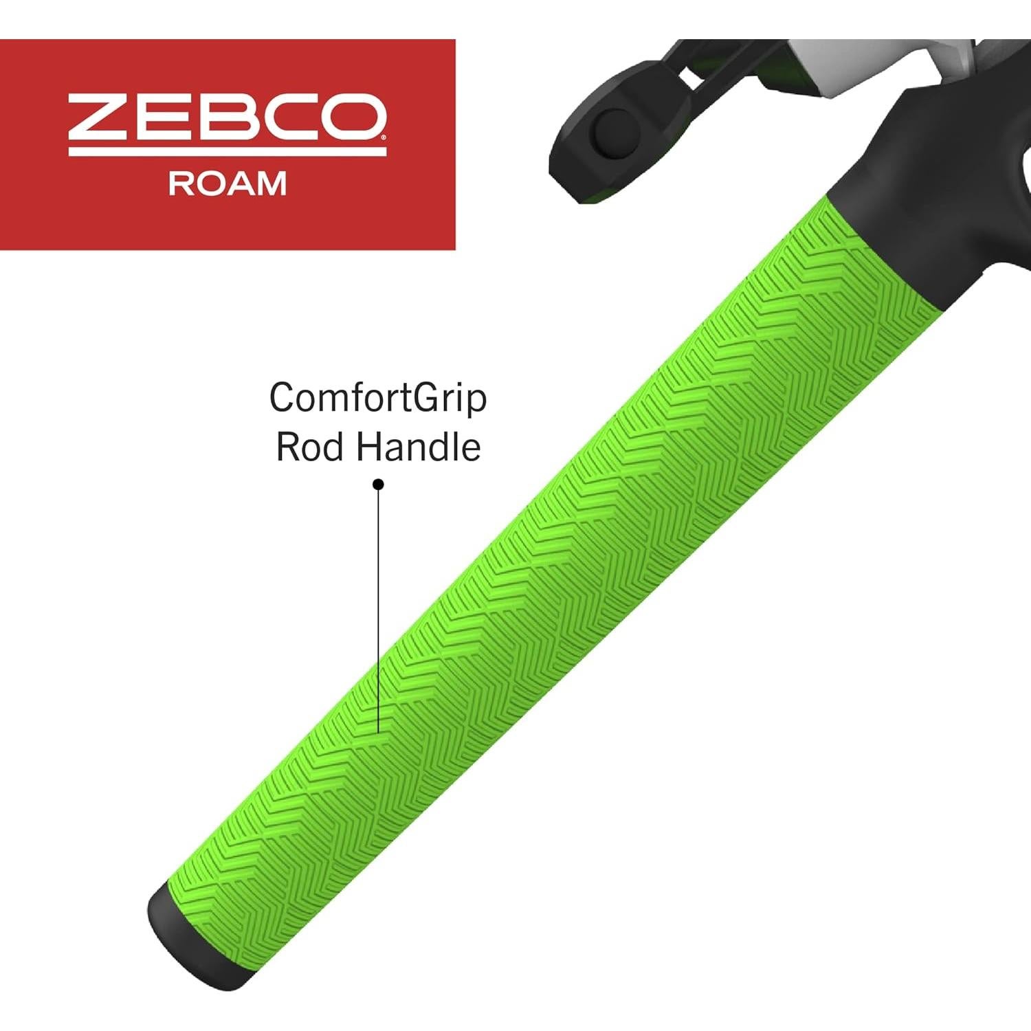 Combo de Pesca Zebco Roam 6 Pies Telescópica Spincast