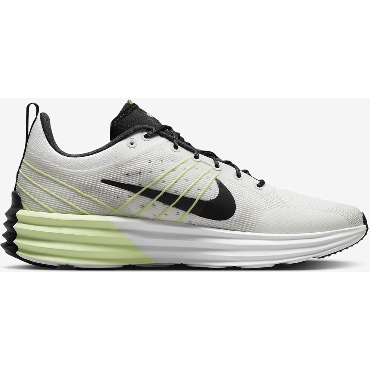 Nike Lunar Roam Zapatos Hombre Talla 45.5 Blanco/Plata