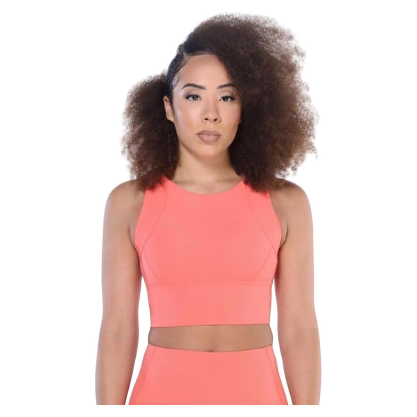 Sostén Deportivo Yanta Tank Roam Loud para Mujeres - Alta Compresión y Espalda Racerback