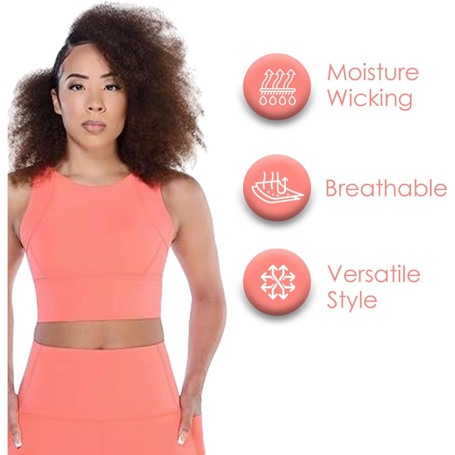 Sostén Deportivo Yanta Tank Roam Loud para Mujeres - Alta Compresión y Espalda Racerback