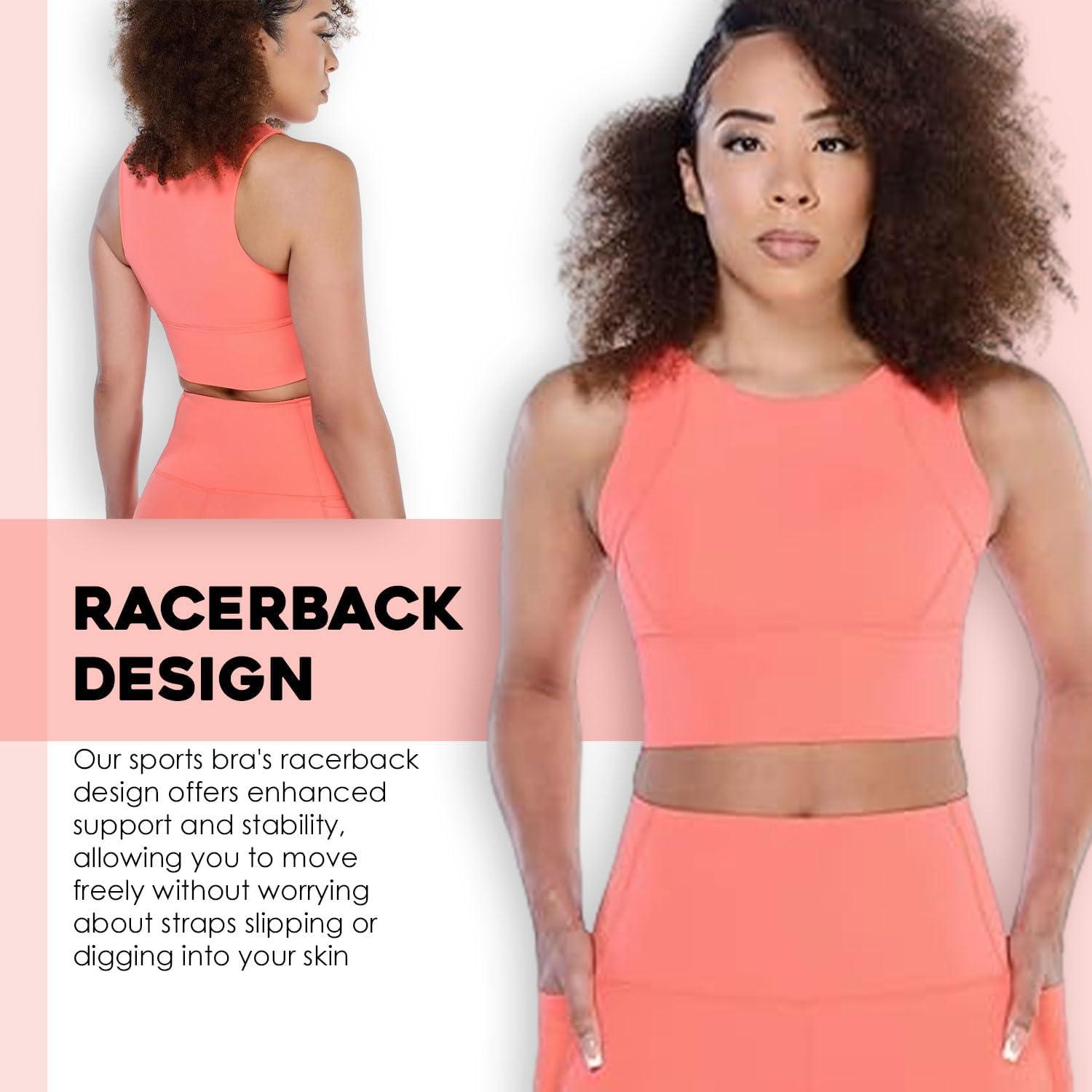 Sostén Deportivo Yanta Tank Roam Loud para Mujeres - Alta Compresión y Espalda Racerback