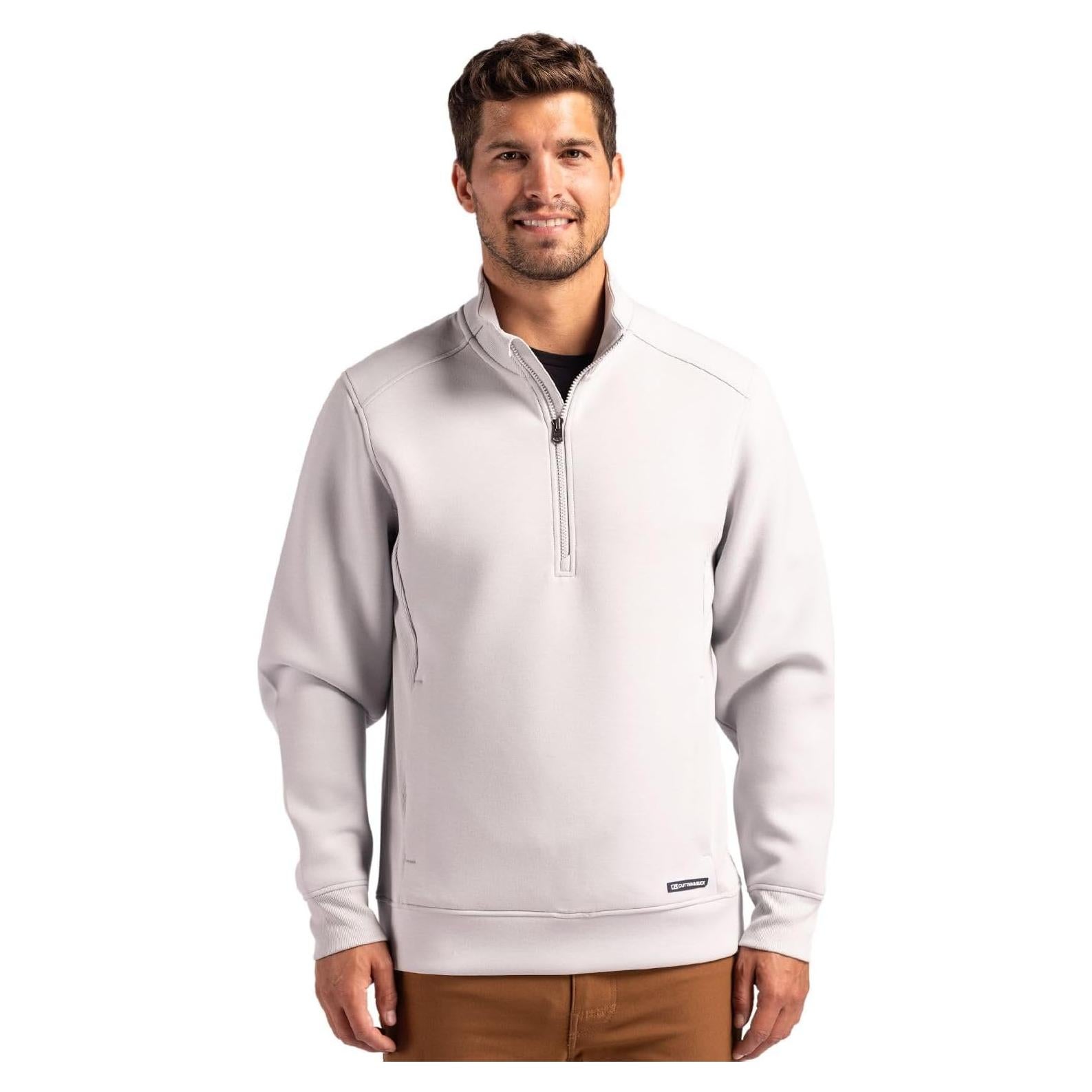 Suéter Cutter & Buck Roam Eco Reciclado para Hombre - Mediano