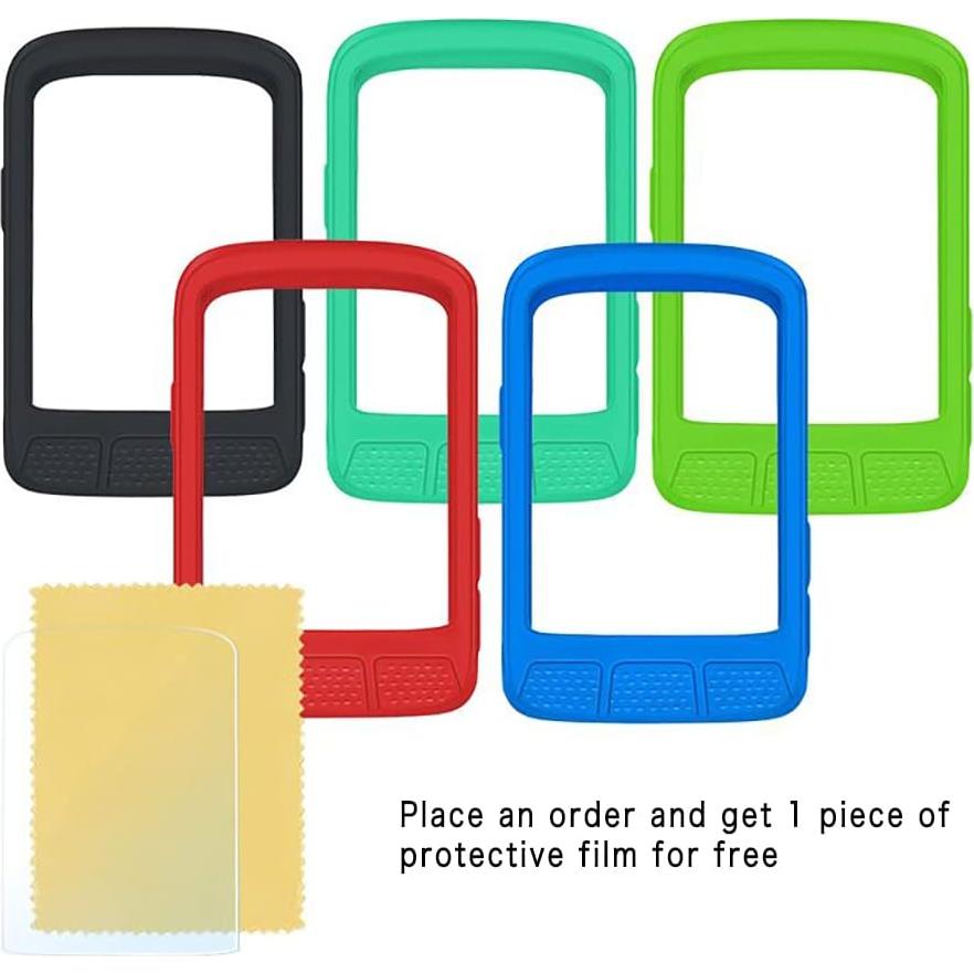 Funda de Silicona Voikoli para Wahoo ELEMNT ROAM V2 Verde