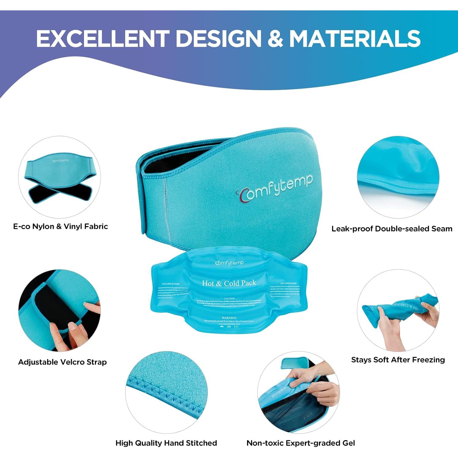 Compresa de Hielo Comfytemp para Espalda Baja y Ciática