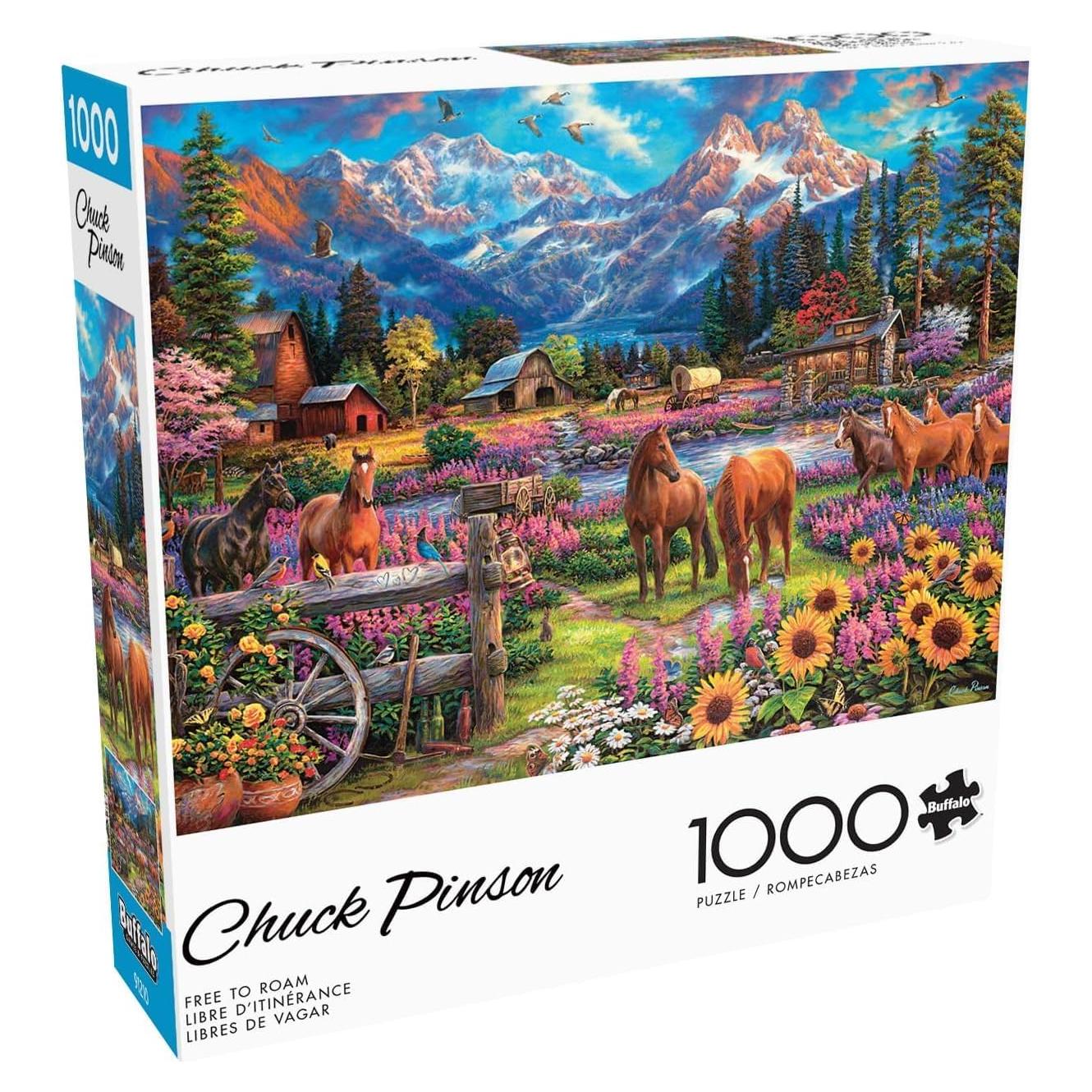 Rompecabezas 1000 Piezas Buffalo Games Chuck Pinson