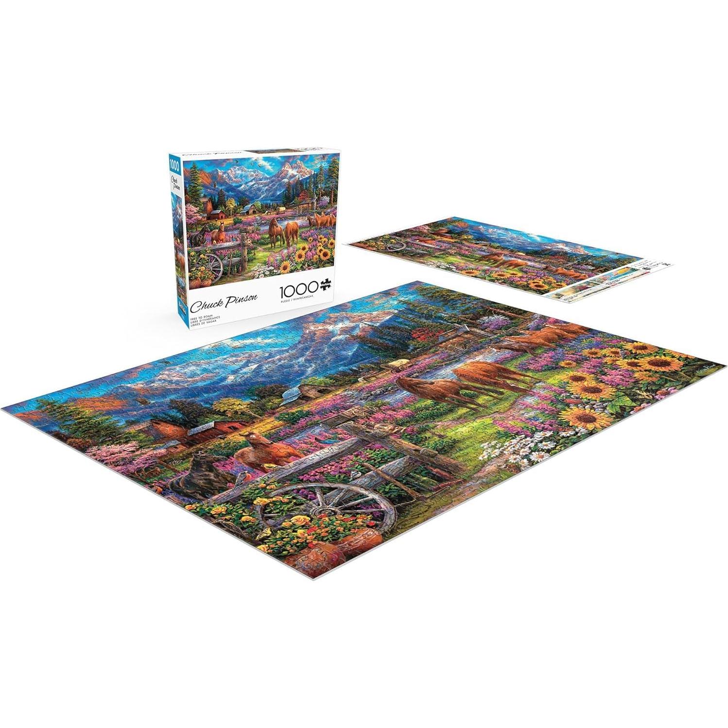 Rompecabezas 1000 Piezas Buffalo Games Chuck Pinson