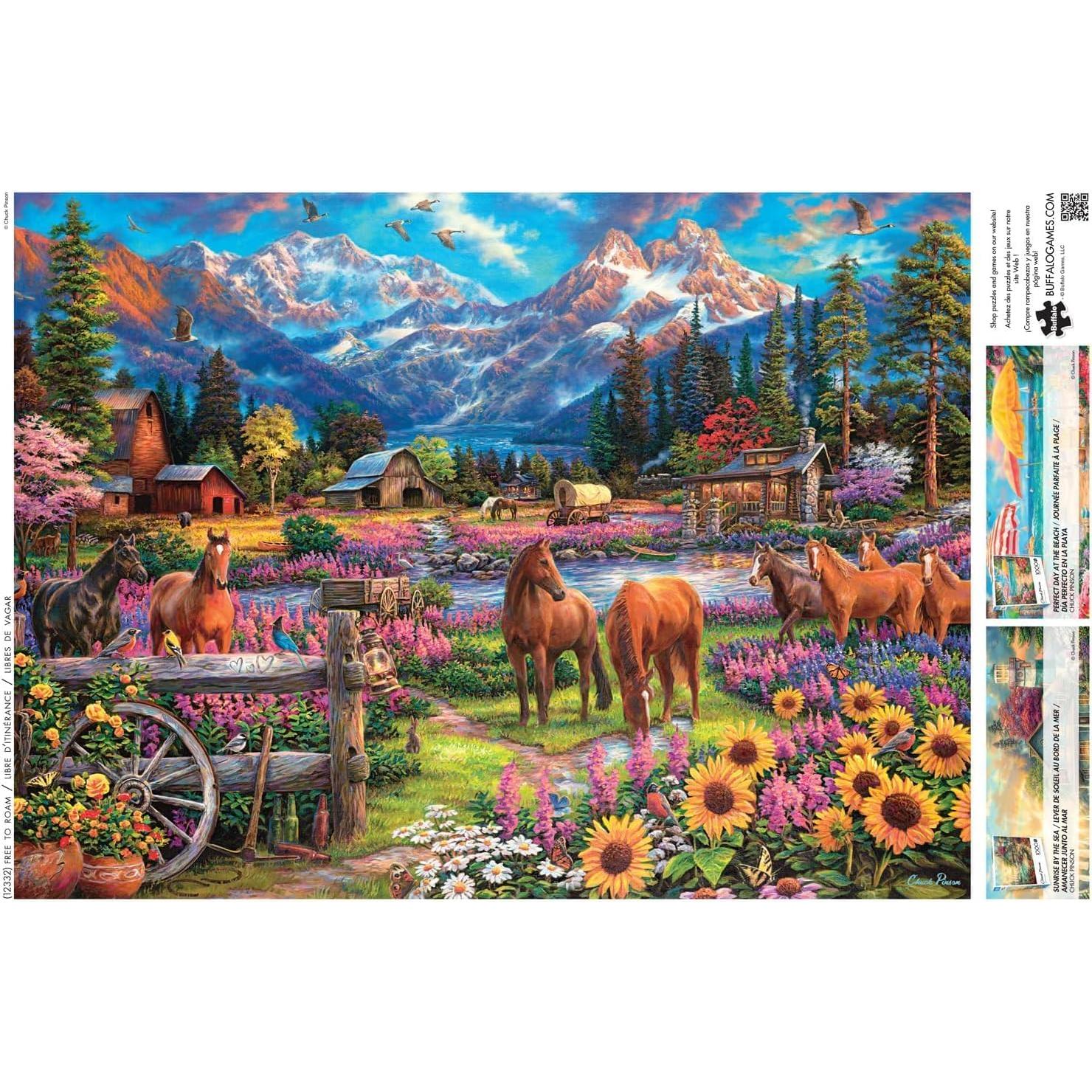 Rompecabezas 1000 Piezas Buffalo Games Chuck Pinson