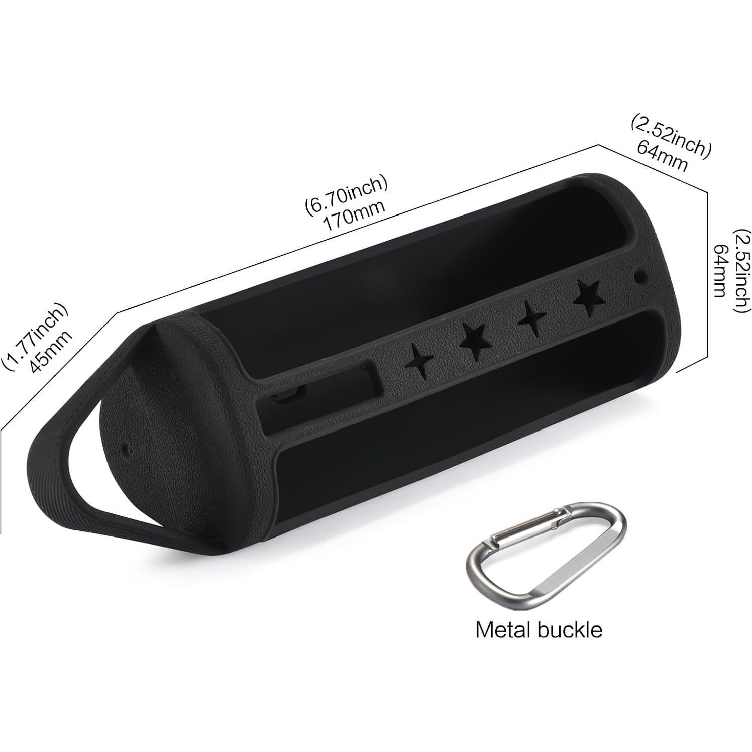 Funda de Silicona DGSYMLXGS para Sonos Roam 2 - Negro