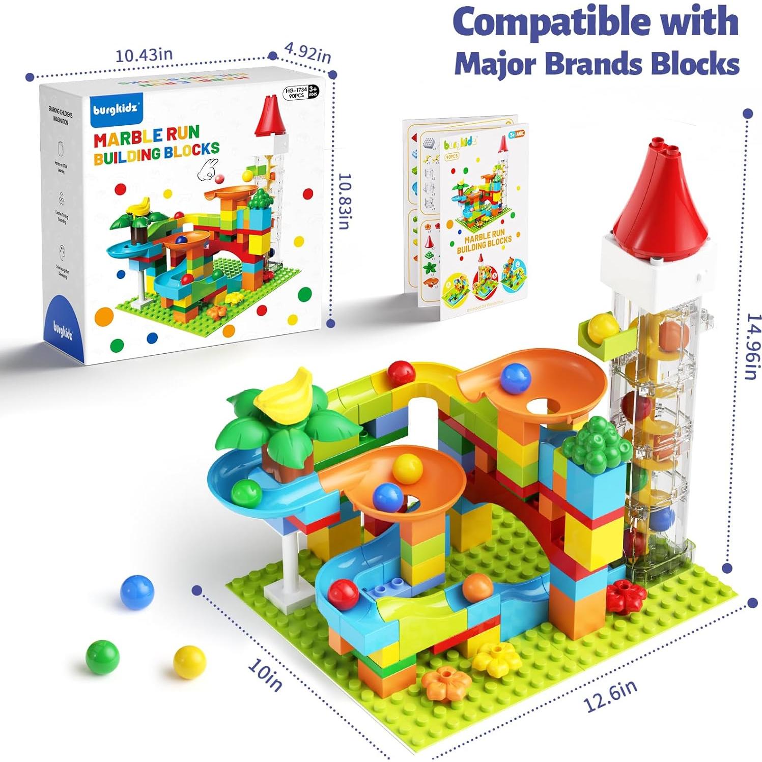 Kit Laberinto de Canicas Burgkidz con Elevador Motorizado