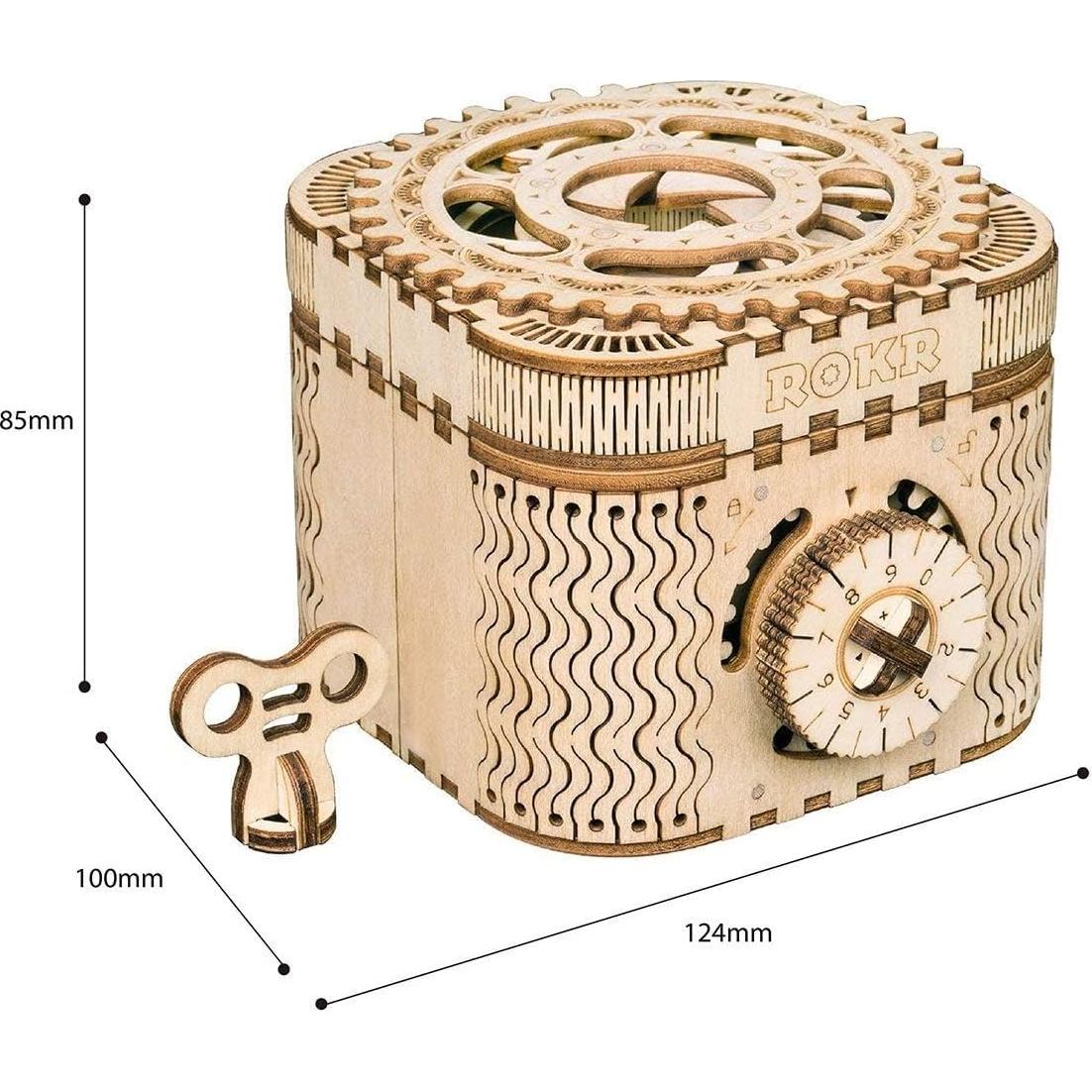 Caja de Tesoro Mecánica ROKR LK502-NEW 3D DIY Madera