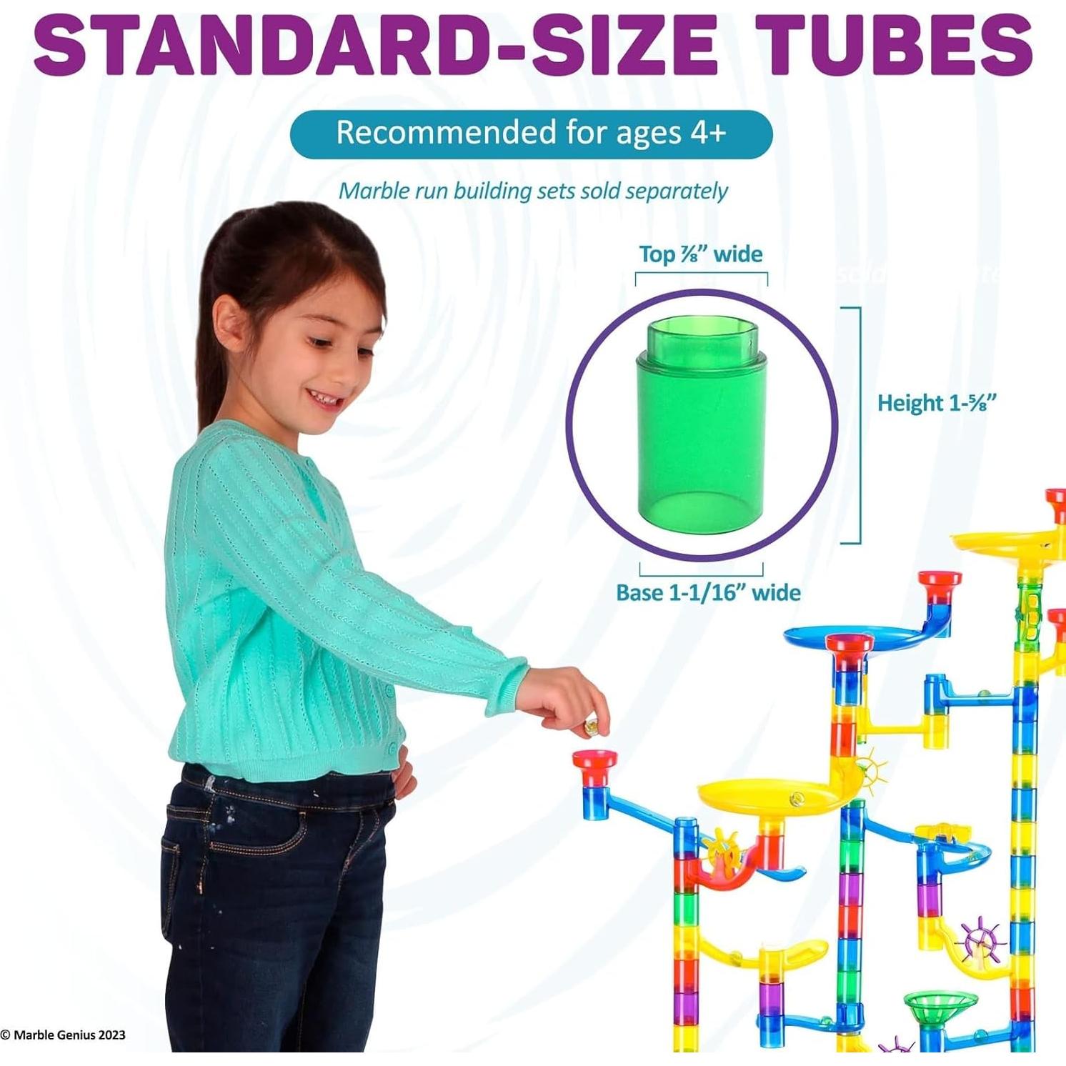 Set de Tuberías de Mármol Marble Genius - 30 Piezas para Niños 4+