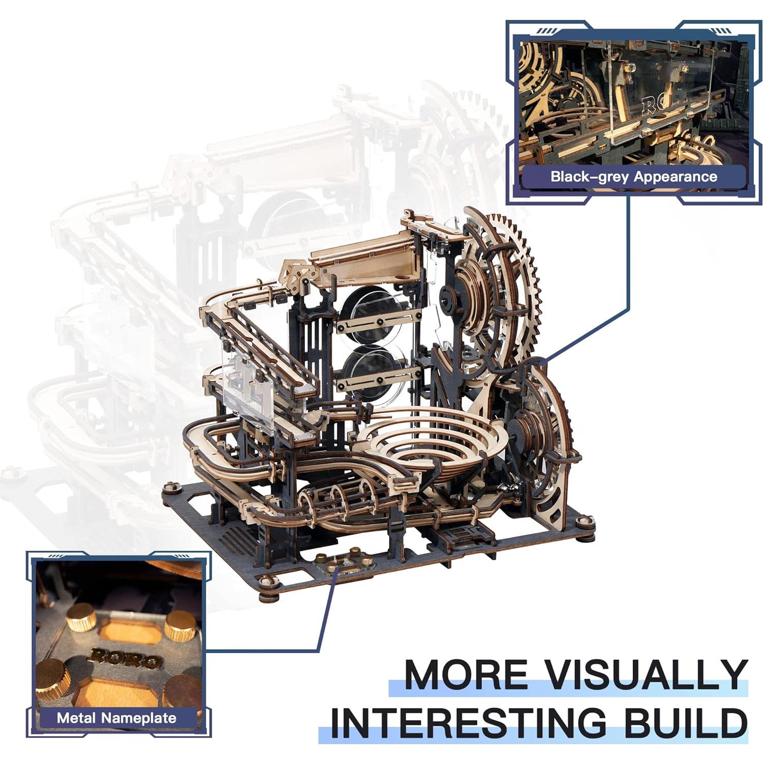 ROBOTIME Puzzle 3D Madera Carrera de Canicas LGA01