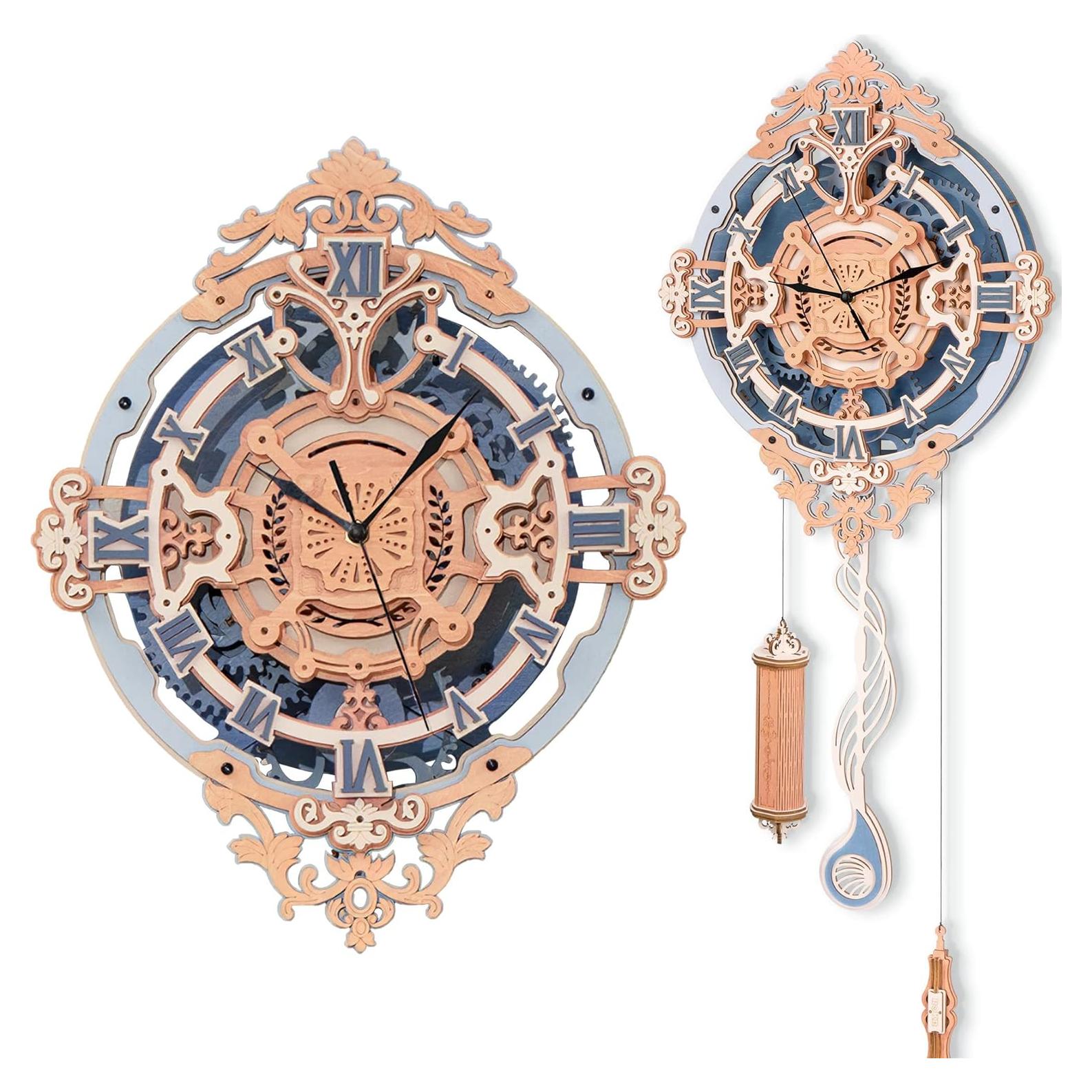 Puzzle de Madera ROKR Reloj 3D Notas Románticas 64.5x30 cm