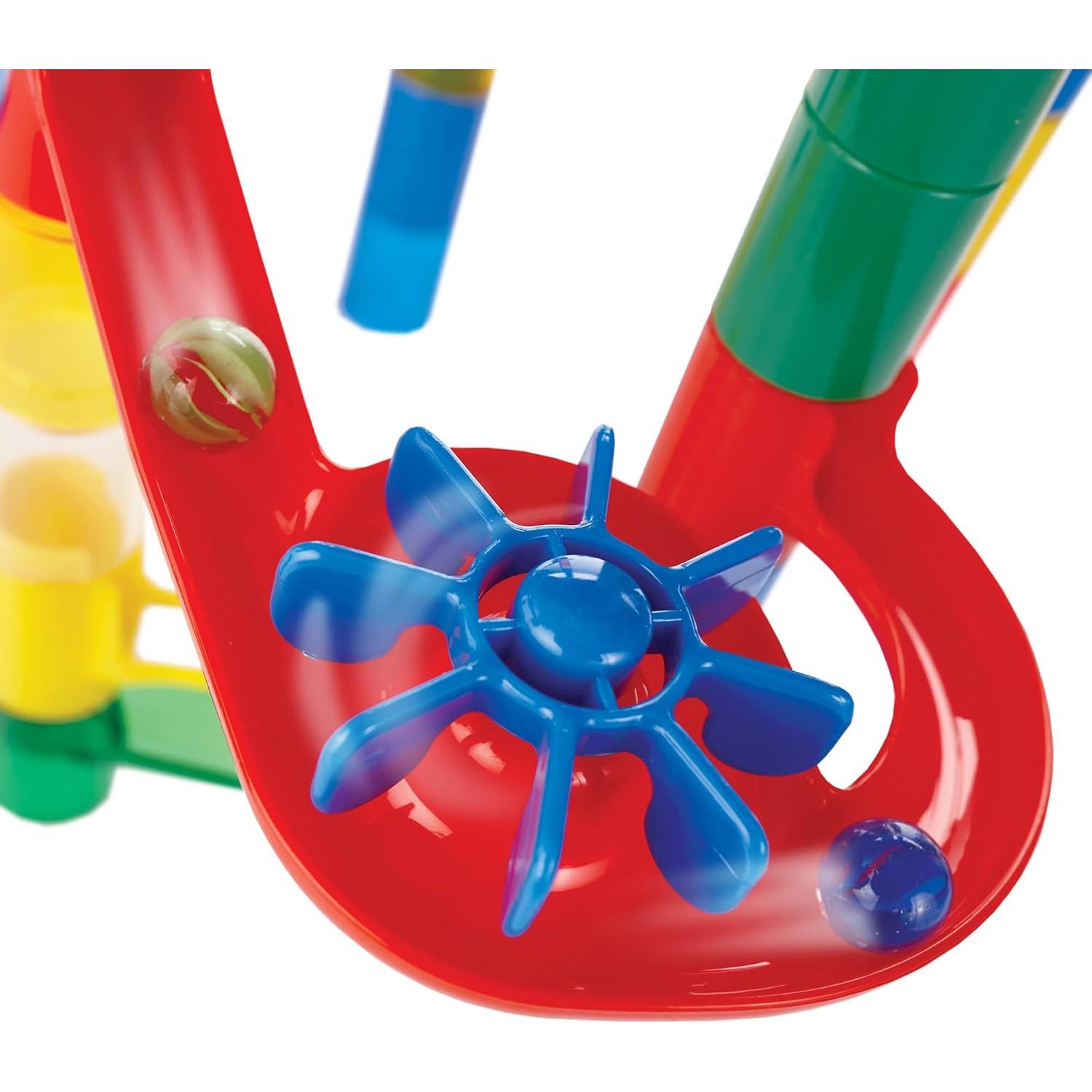 MindWare Marble Run - Set de Construcción 122 Piezas + 22 Canicas