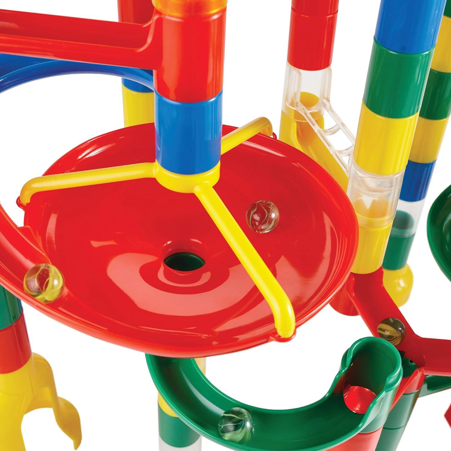 MindWare Marble Run - Set de Construcción 122 Piezas + 22 Canicas