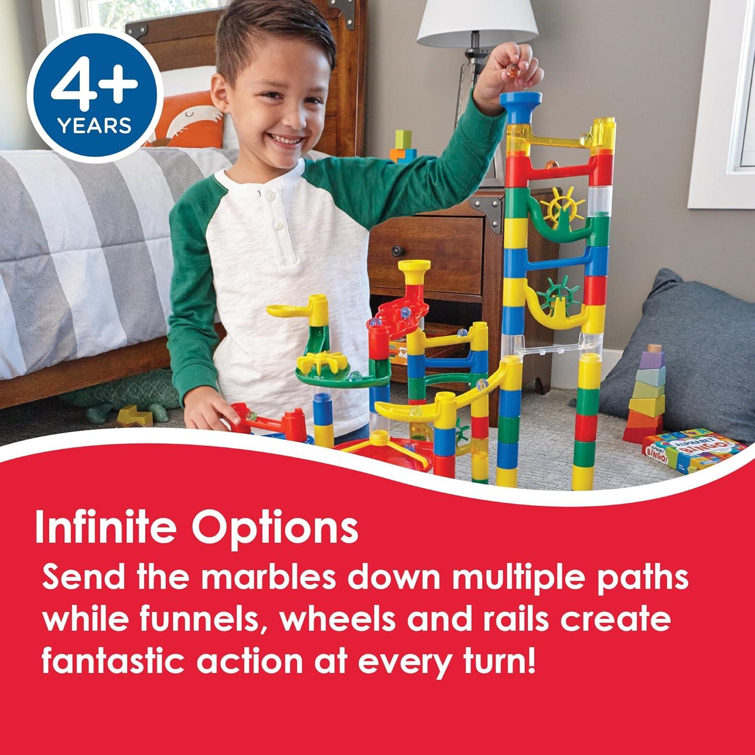 MindWare Marble Run 123 Piezas Set de Construcción STEM