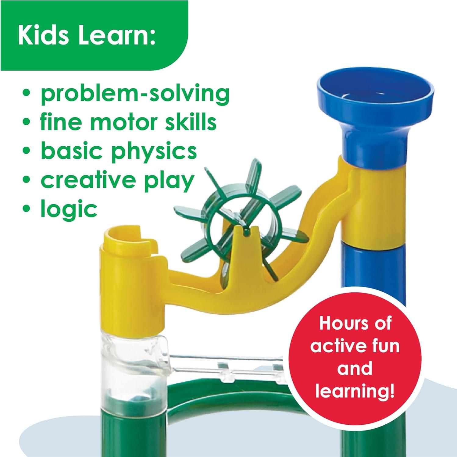 MindWare Marble Run 123 Piezas Set de Construcción STEM