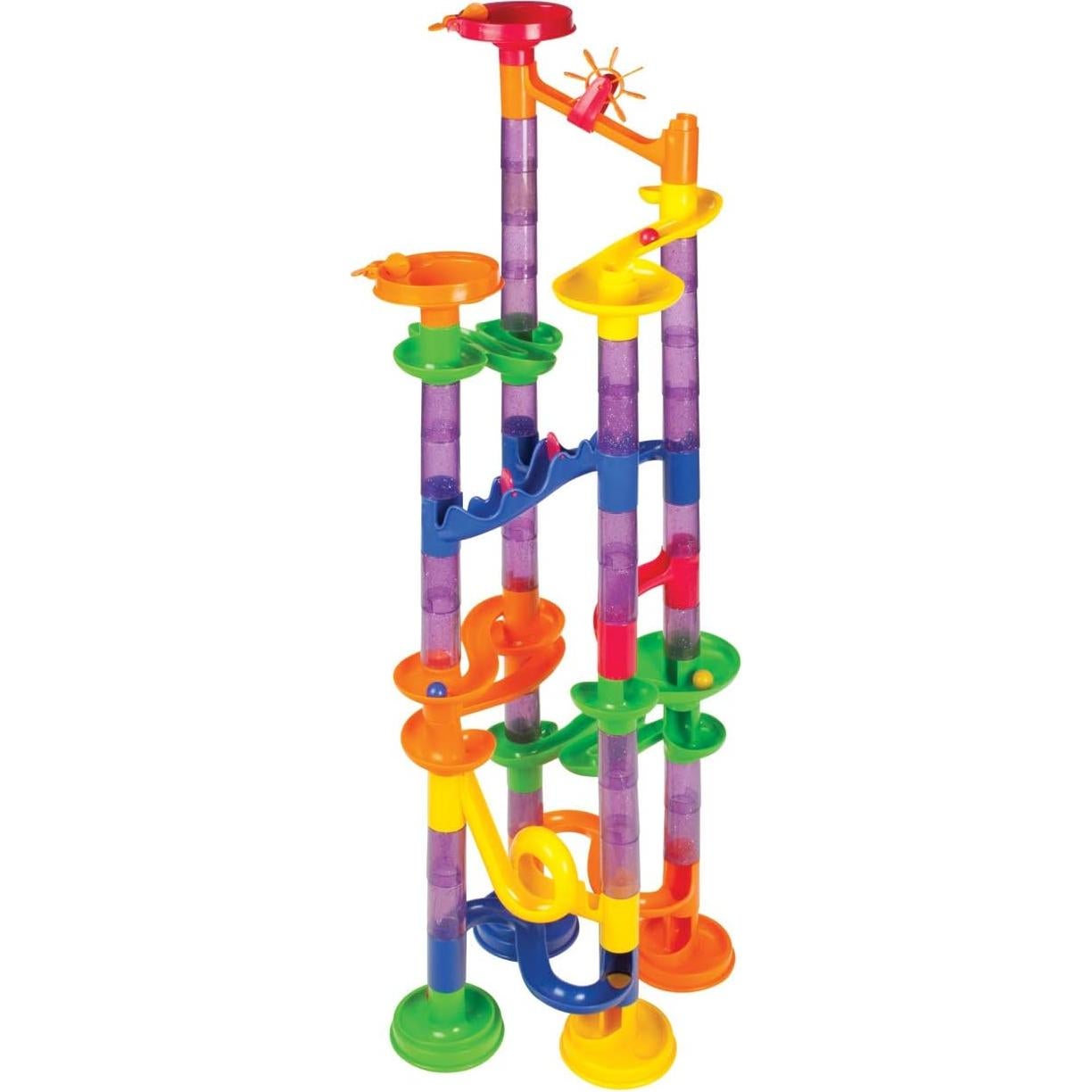 Juego de Construcción de Canicas Toysmith 80 Piezas para Niños 3+